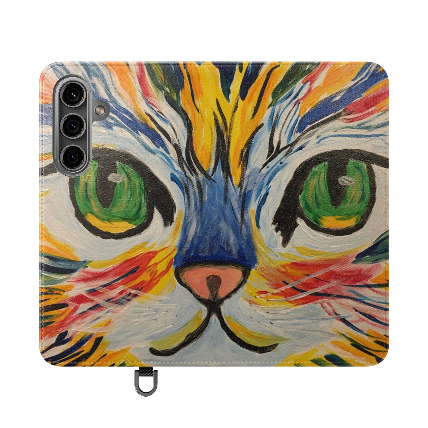 Flip Case-Hazel Eyed Cat