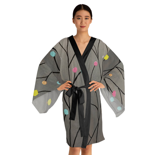 Kimono Robe-Evening Primrose Design