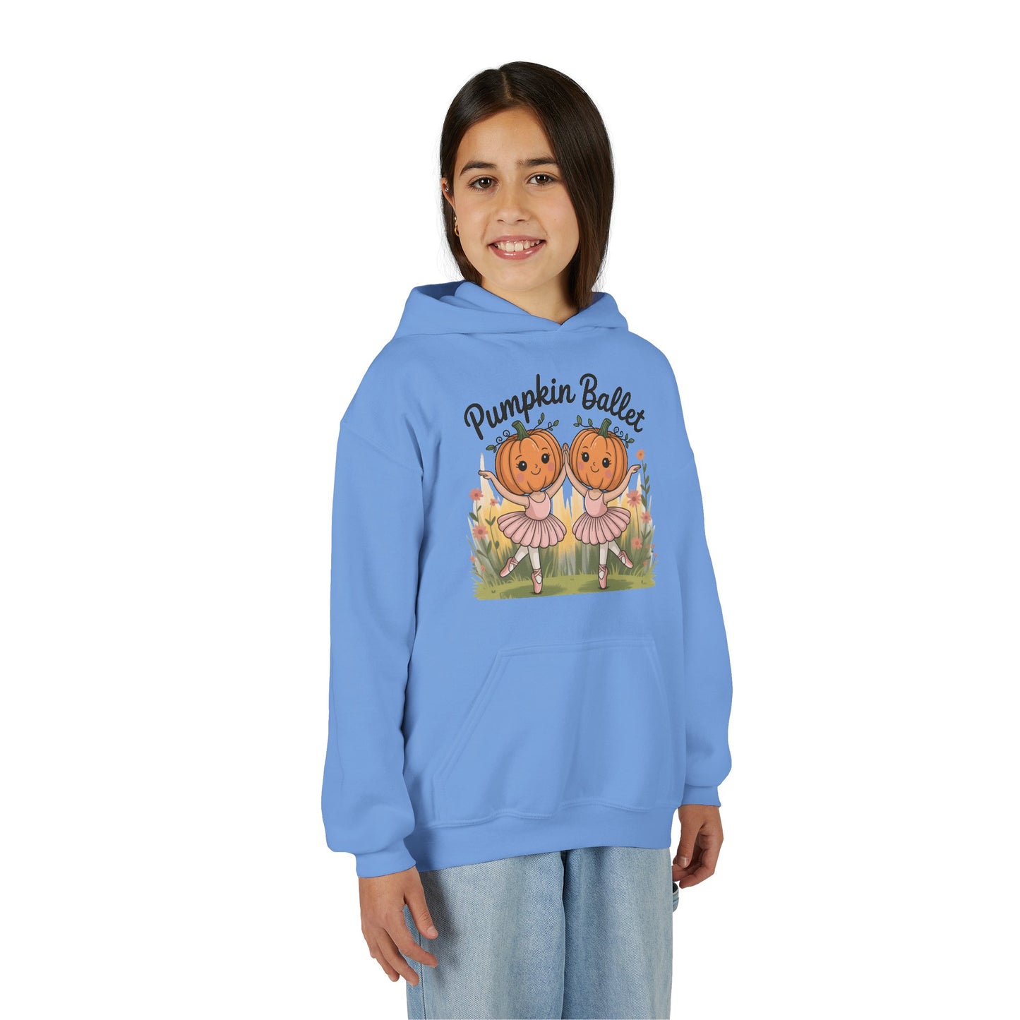 Girl's Pumpkin Ballet Hoodie