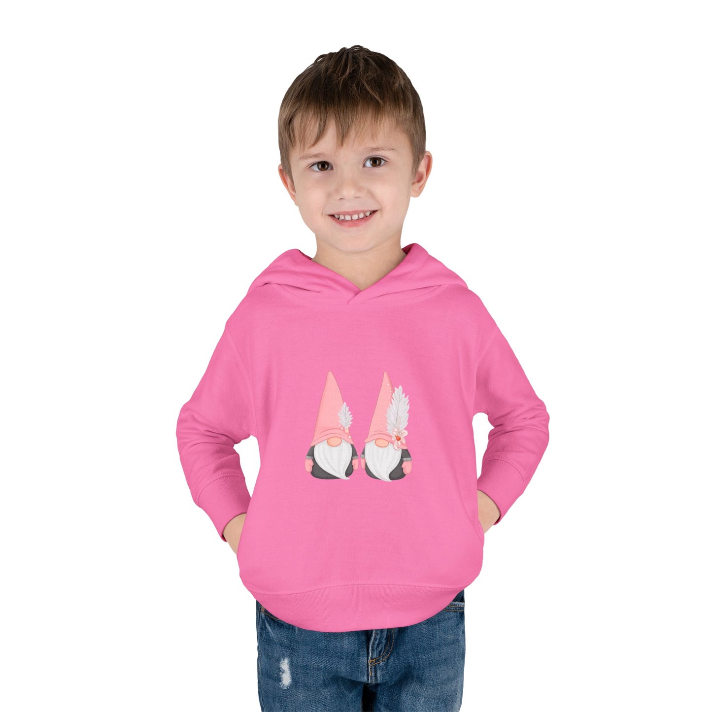Toddler Hoodie ~ Warm Wishes and Gnome Kisses