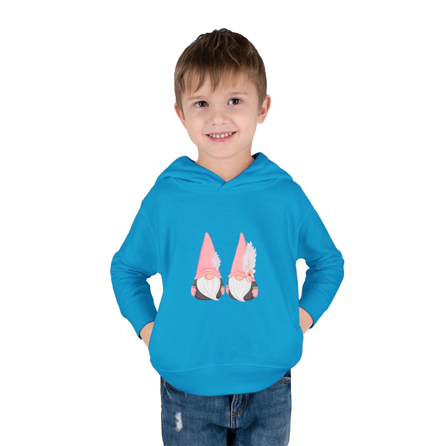 Toddler Hoodie ~ Warm Wishes and Gnome Kisses