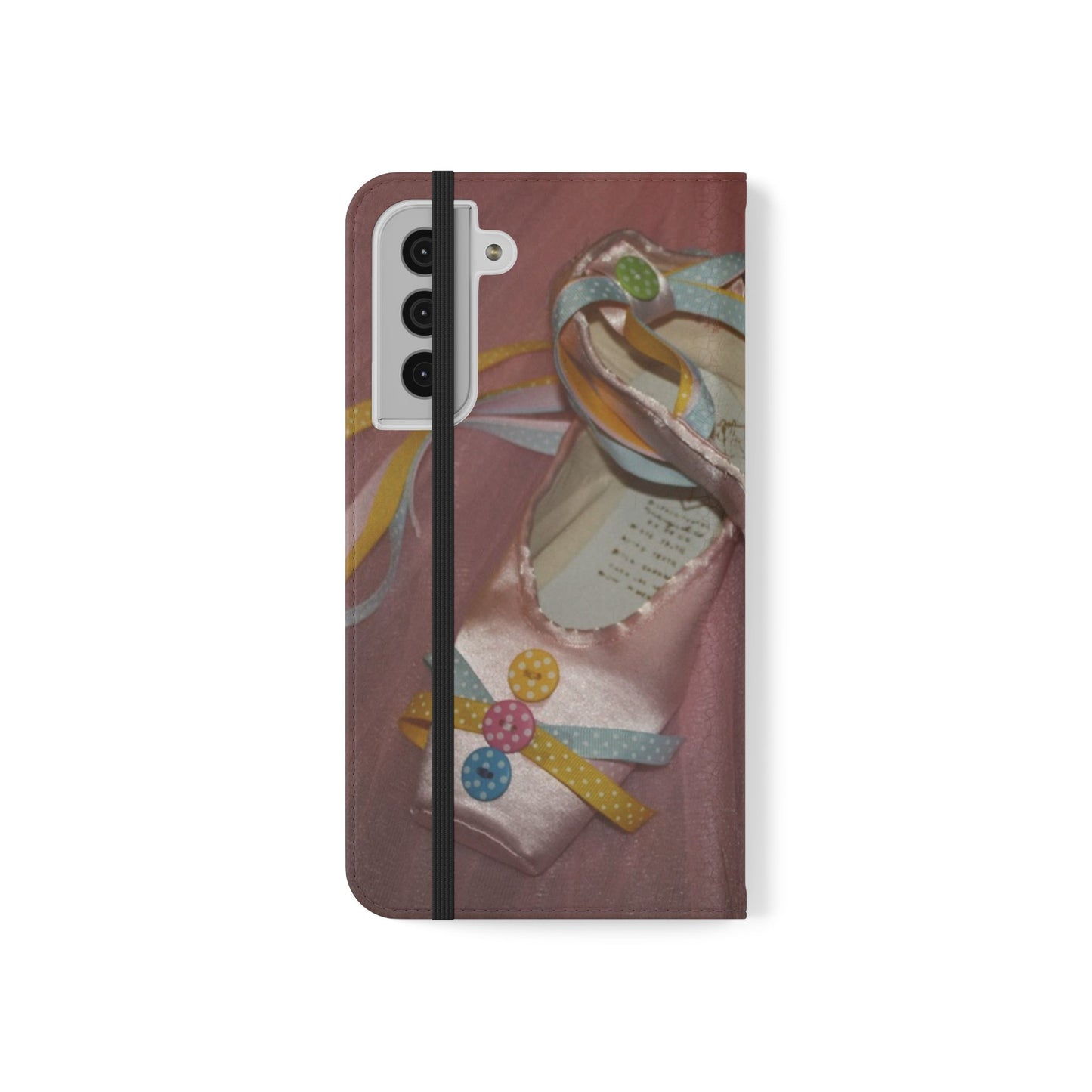 Buttons & Bows Design Flip Case