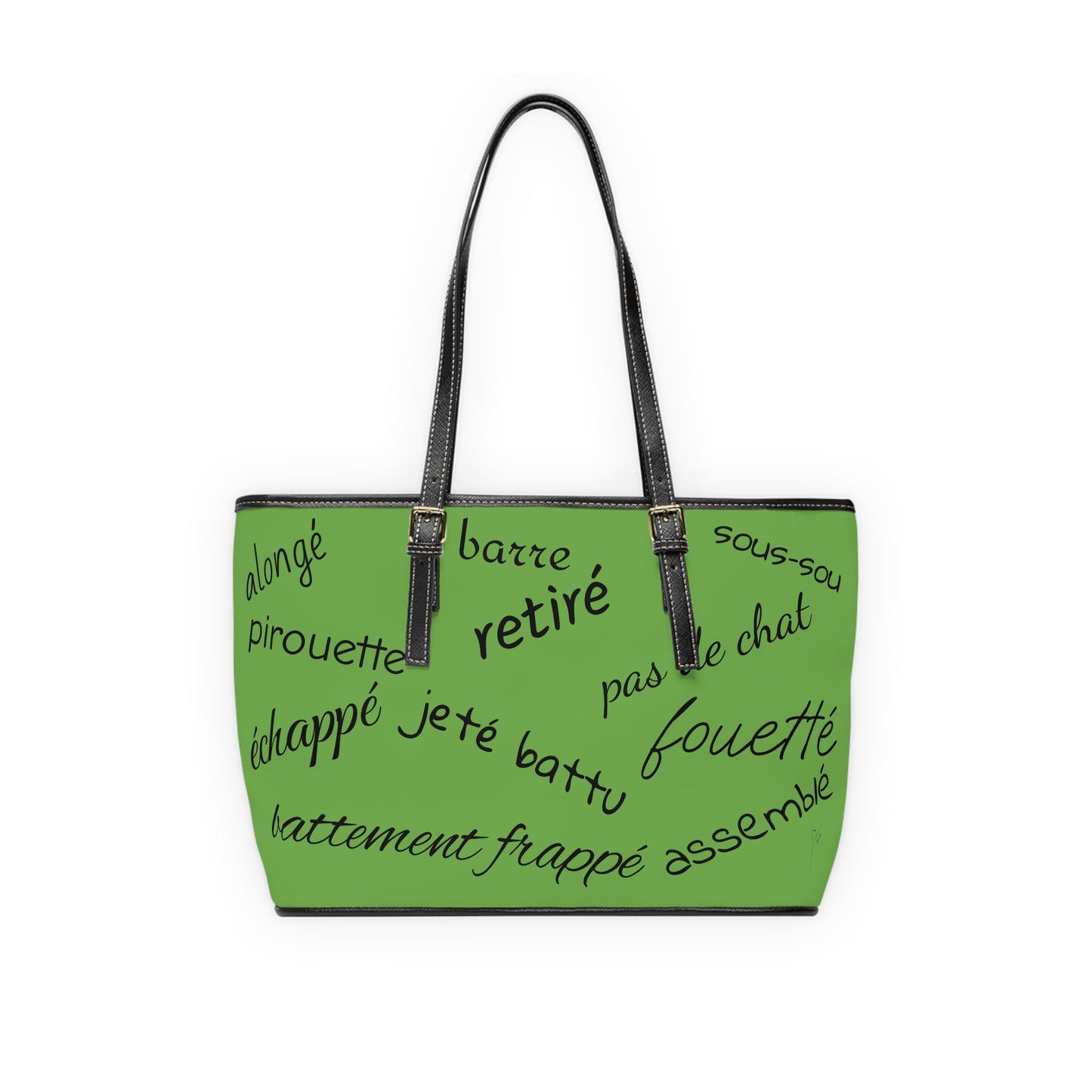 Chic Ballet Shoulder Bag (Green)