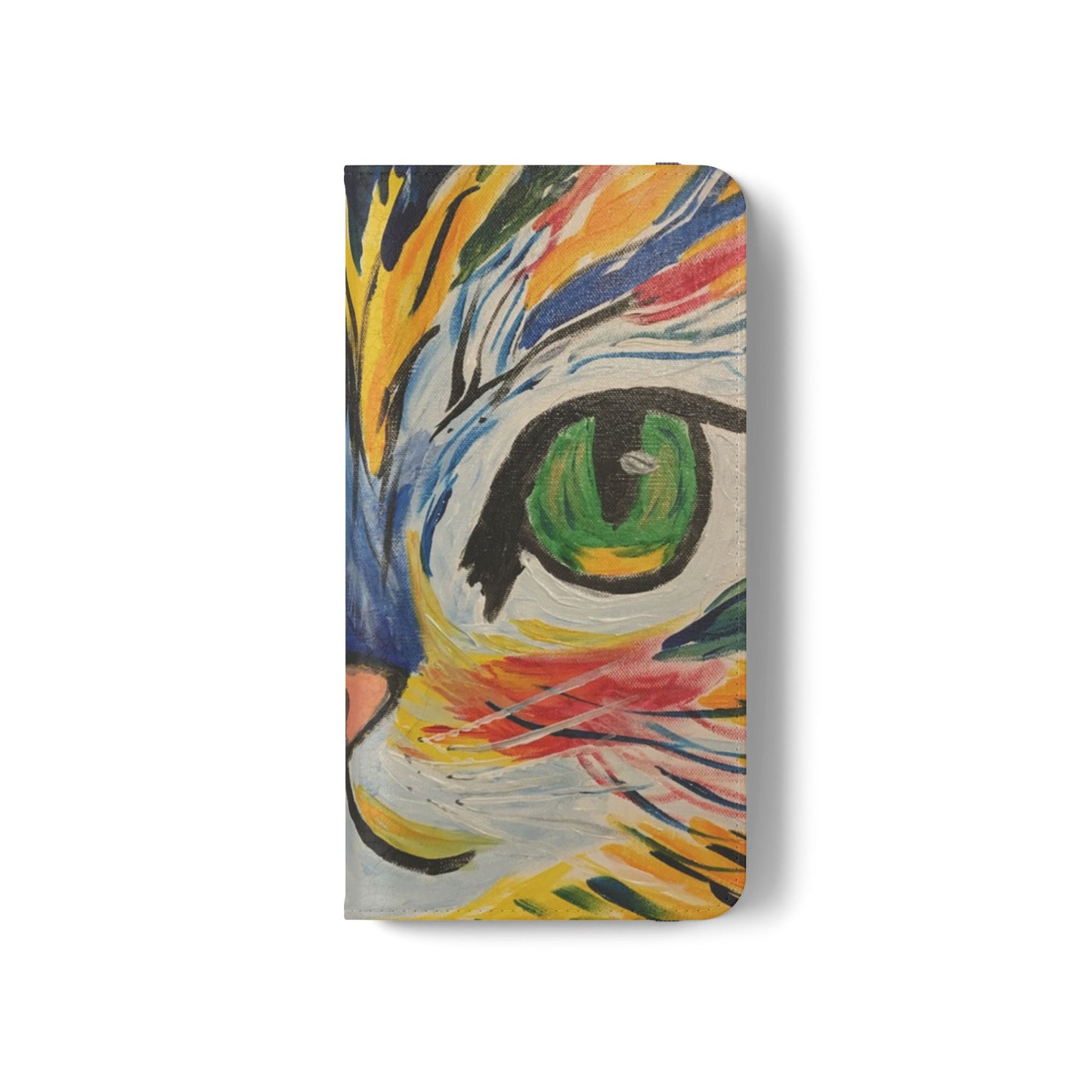 Flip Case-Hazel Eyed Cat