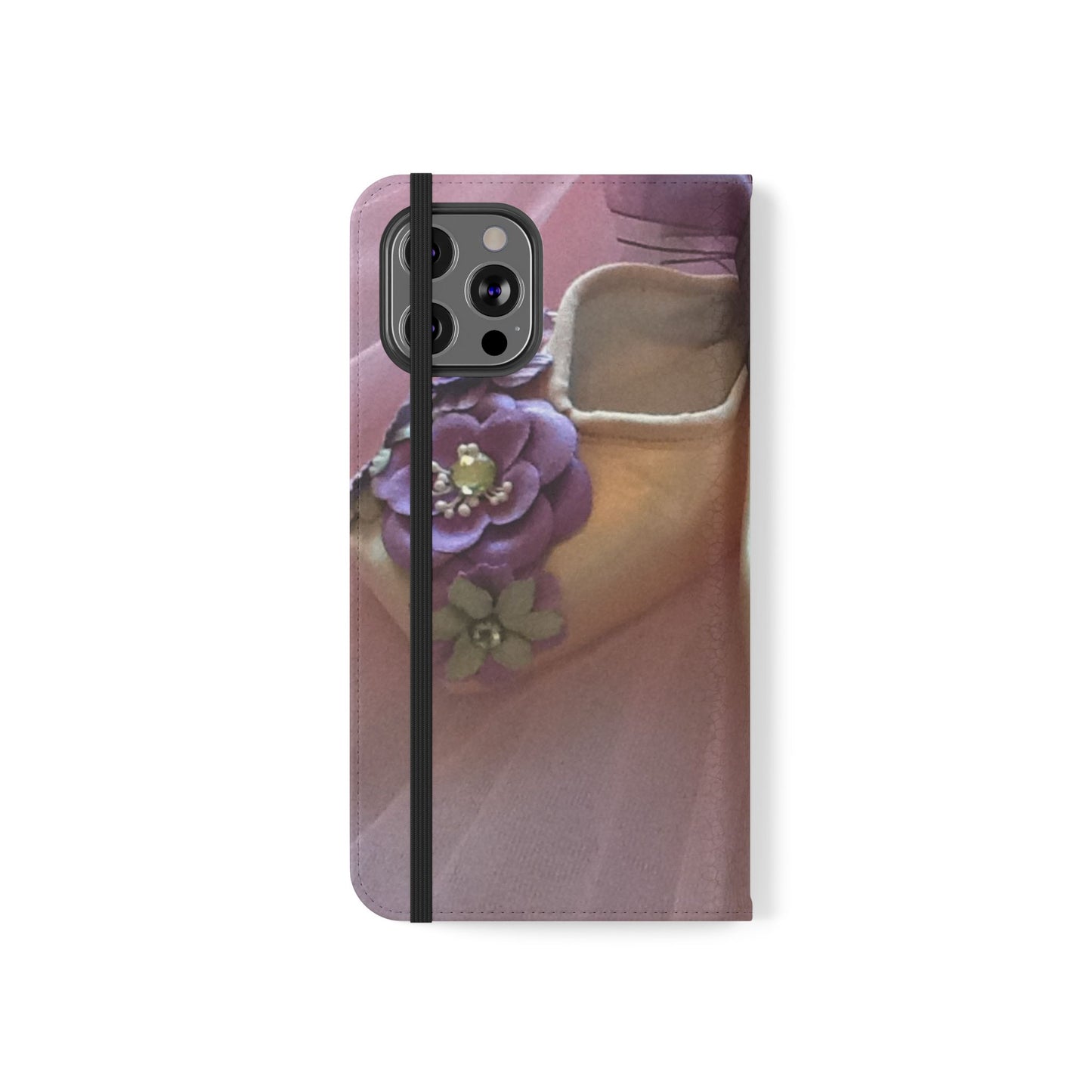 African Violets Design Flip Case