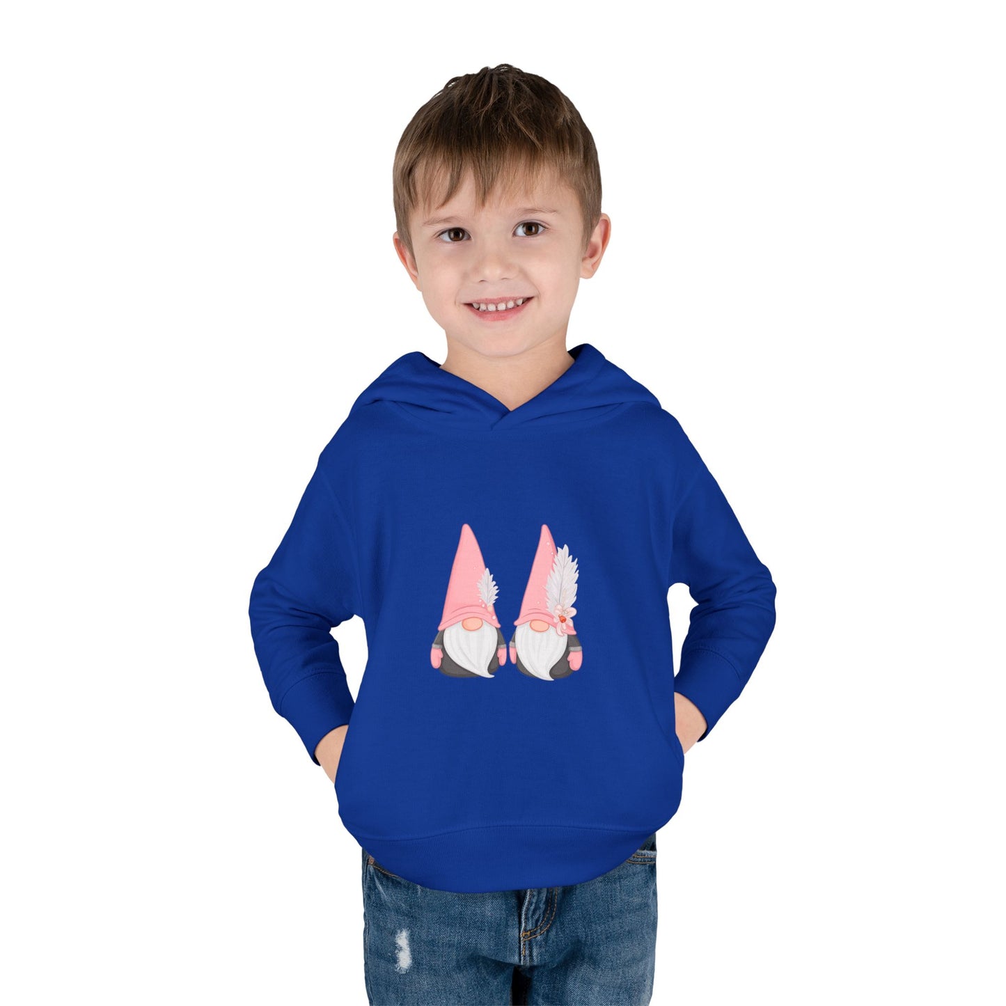 Toddler Hoodie ~ Warm Wishes and Gnome Kisses