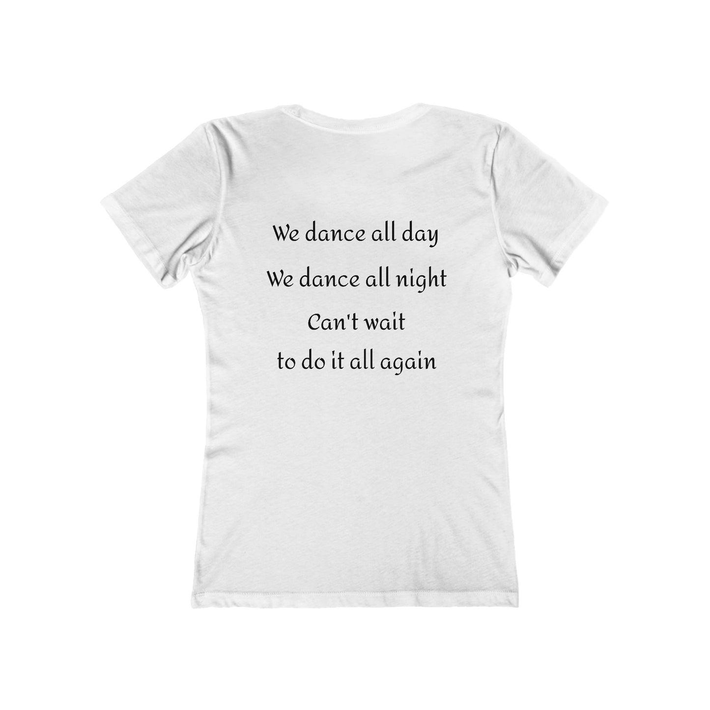 Ballerina Boyfriend Tee for Women