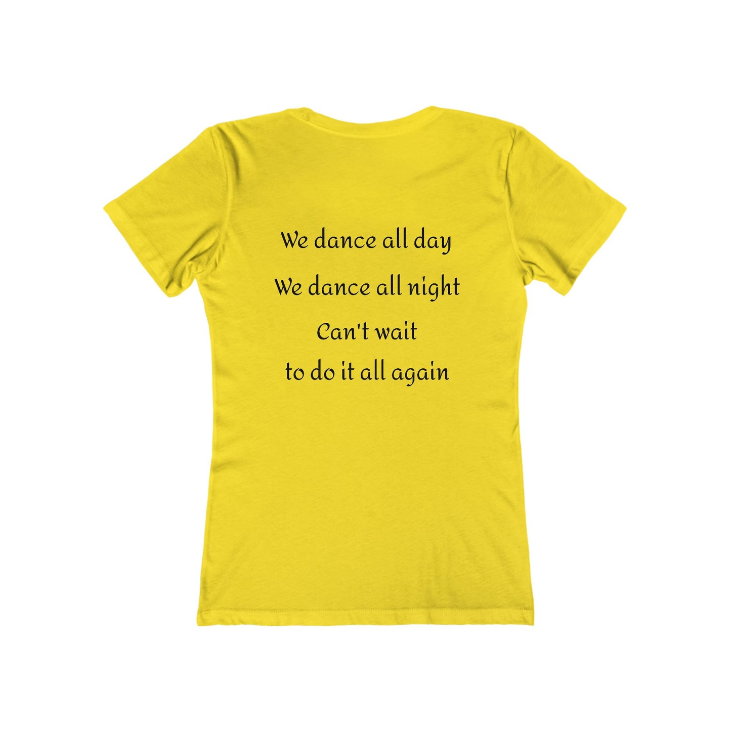 Ballerina Boyfriend Tee for Women