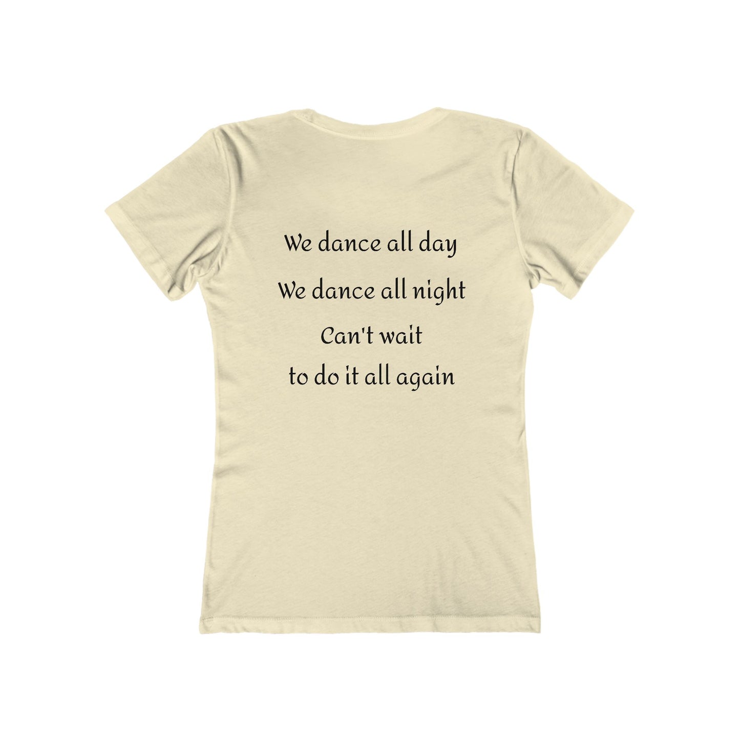 Ballerina Boyfriend Tee for Women
