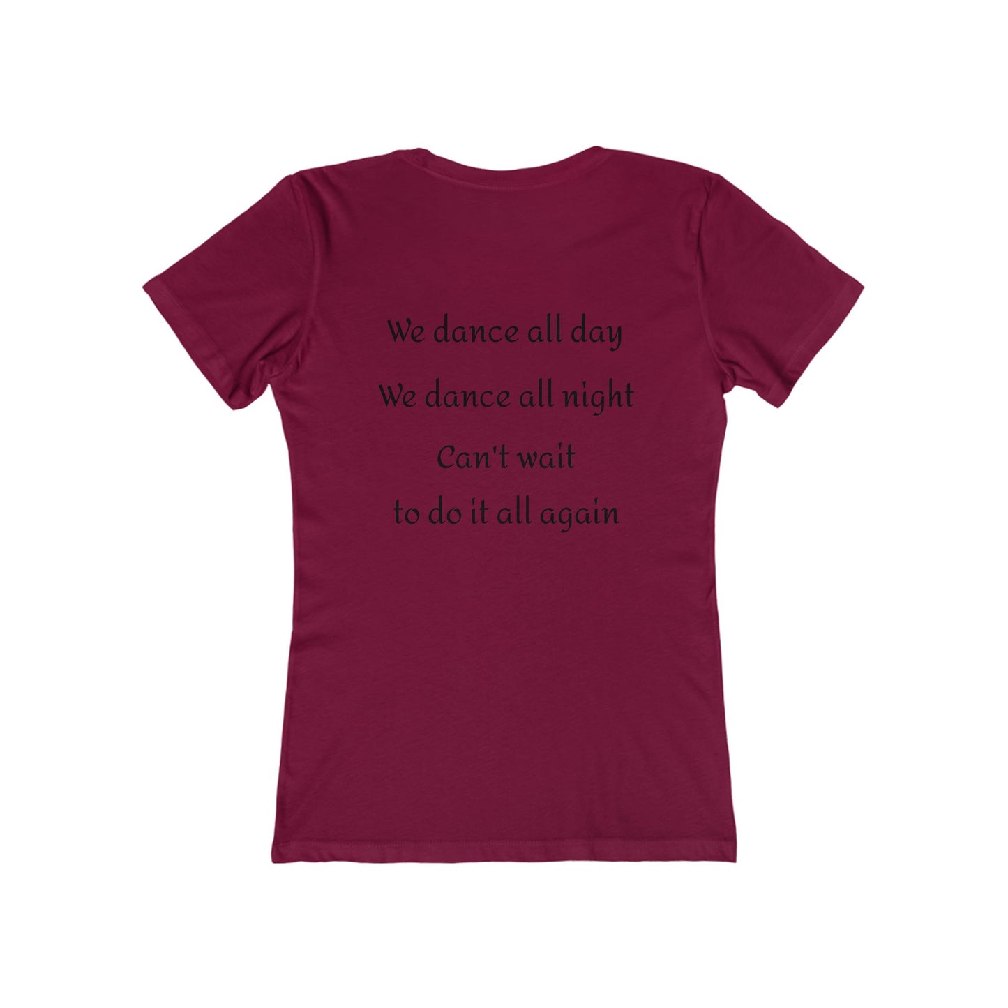 Ballerina Boyfriend Tee for Women