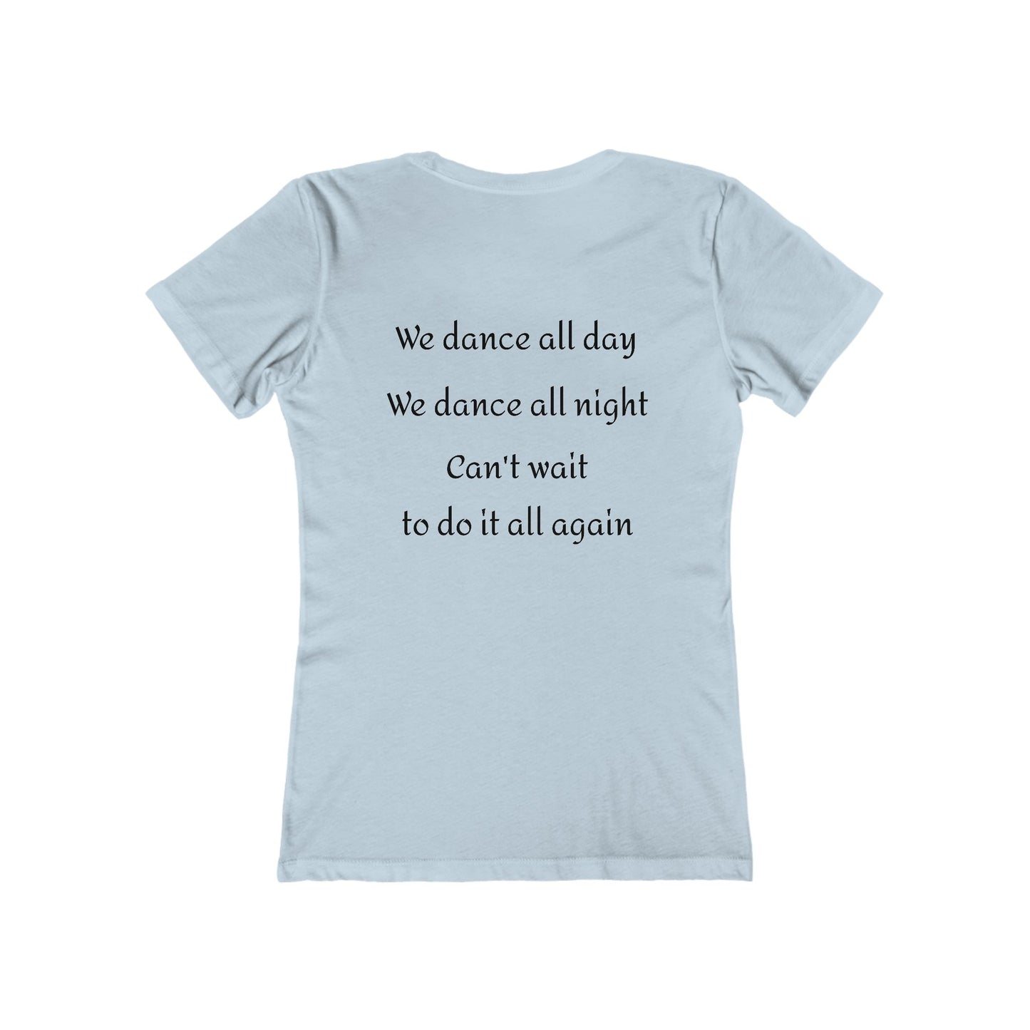 Ballerina Boyfriend Tee for Women