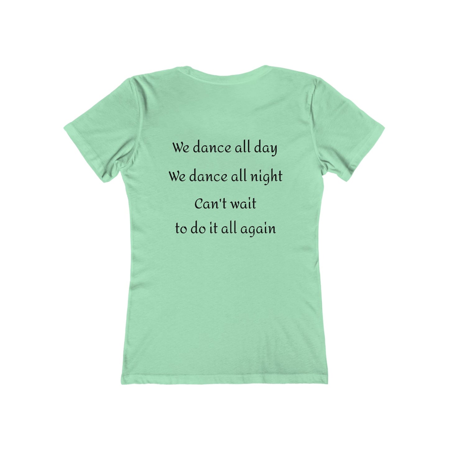 Ballerina Boyfriend Tee for Women