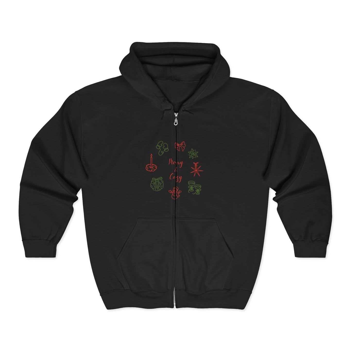 Christmas Holiday Hoodie ~ Merry & Cozy