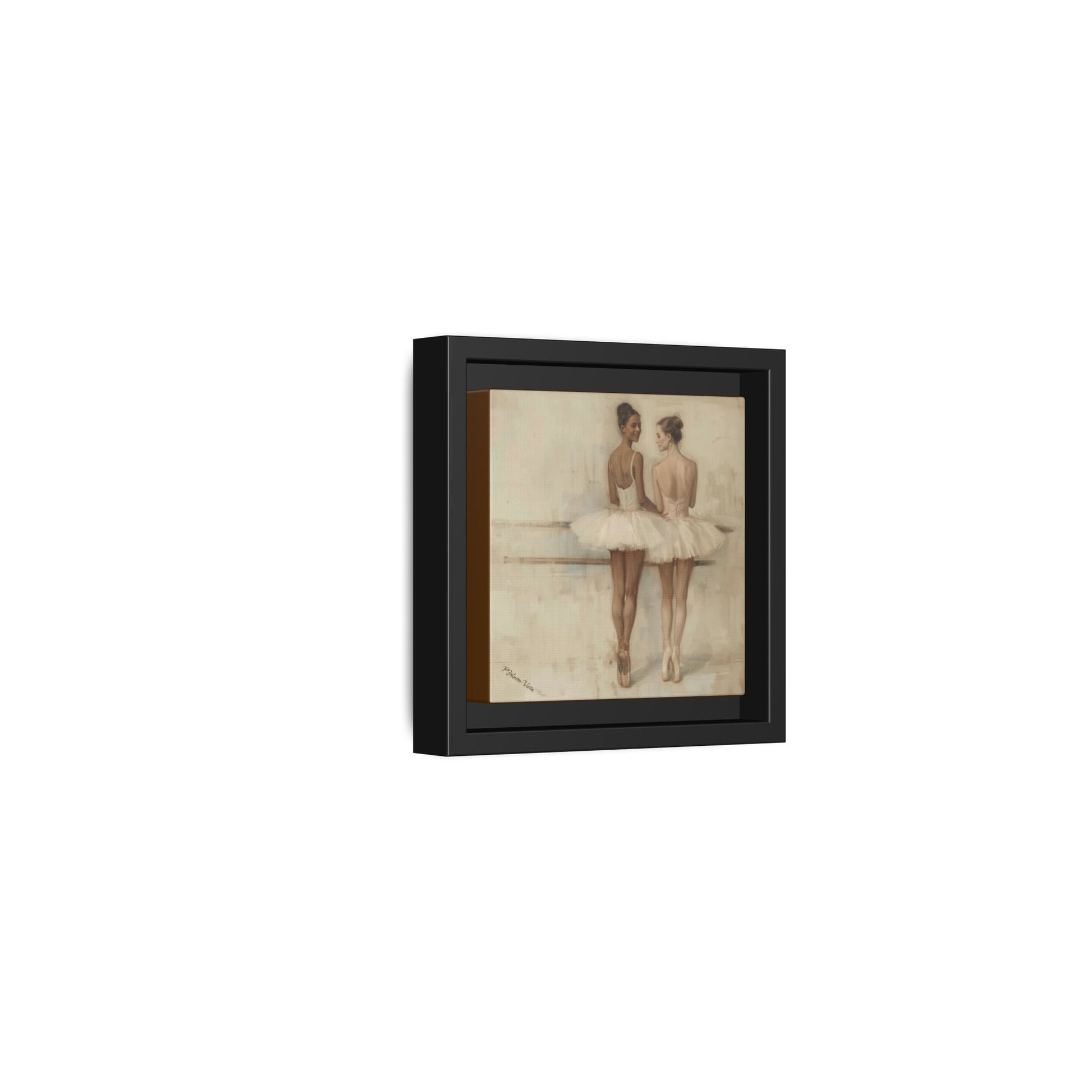 Framed Canvas Print~In the Same Light