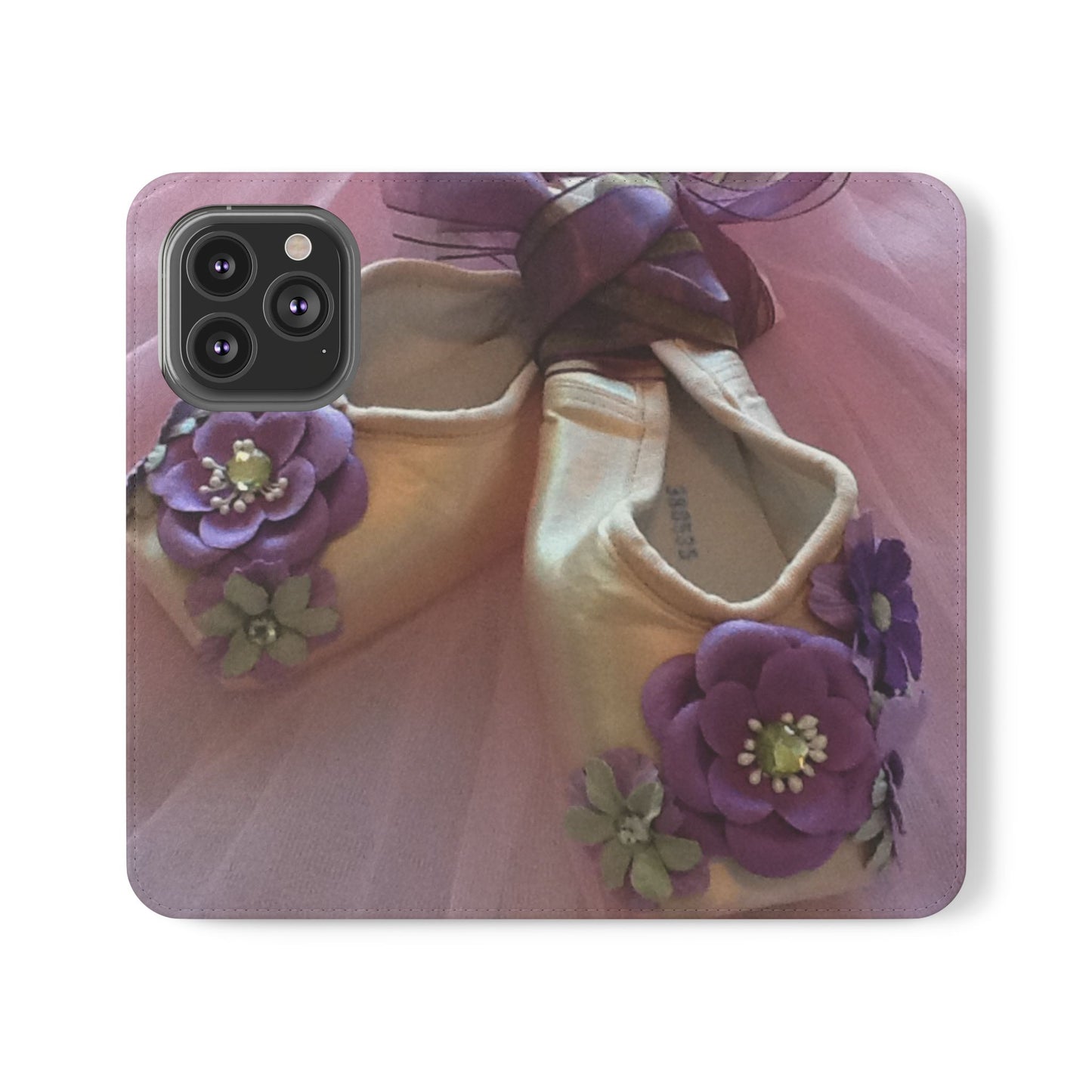 African Violets Design Flip Case