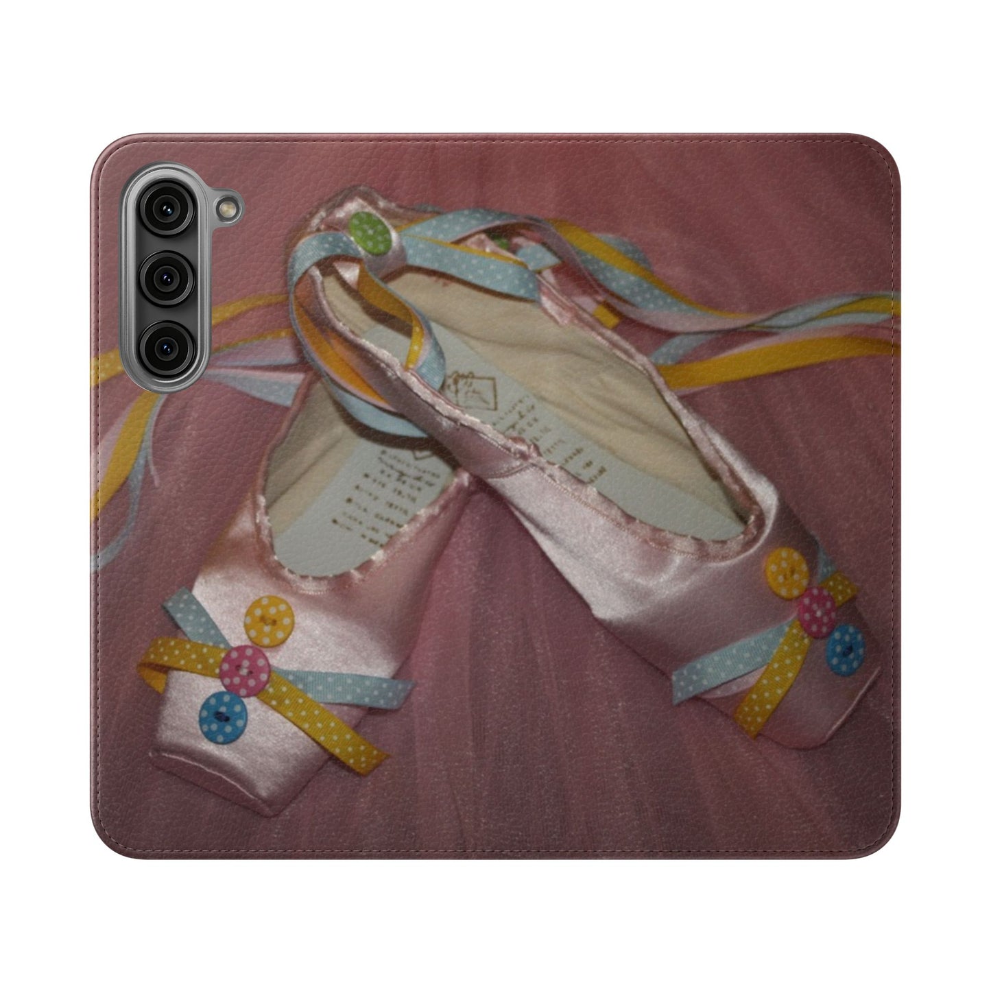 Buttons & Bows Design Flip Case