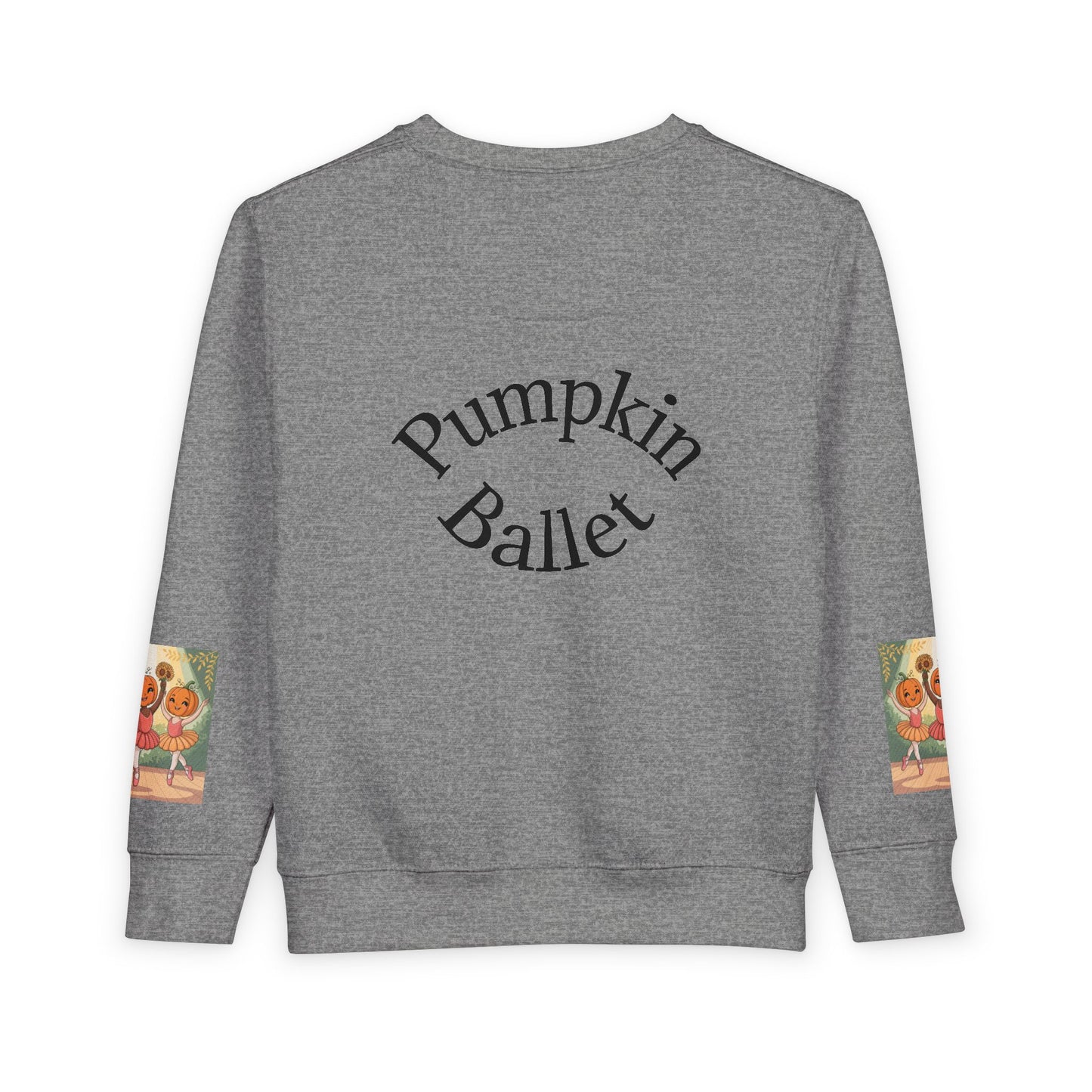 Pumpkin Ballet Toddler Sweatshirt