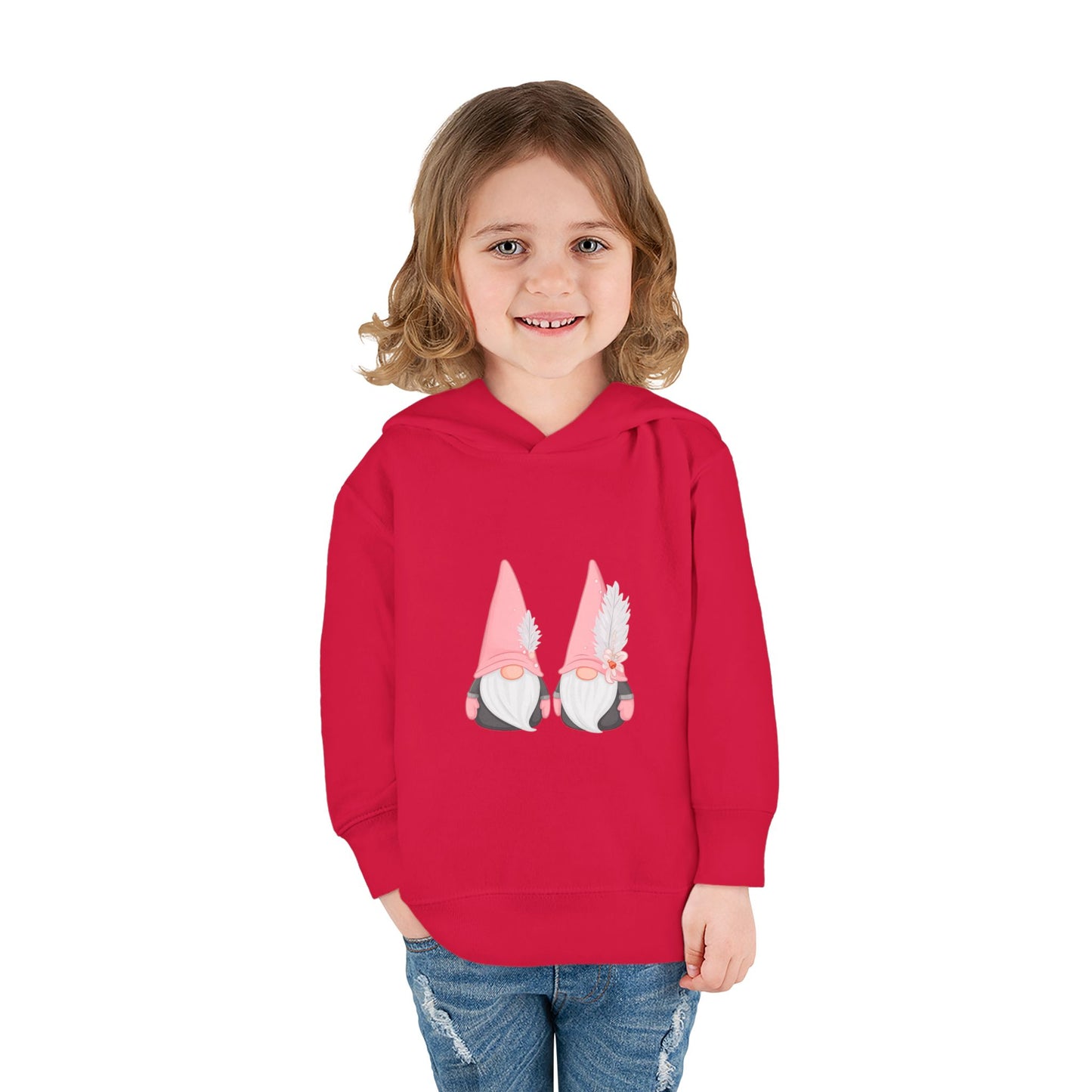 Toddler Hoodie ~ Warm Wishes and Gnome Kisses