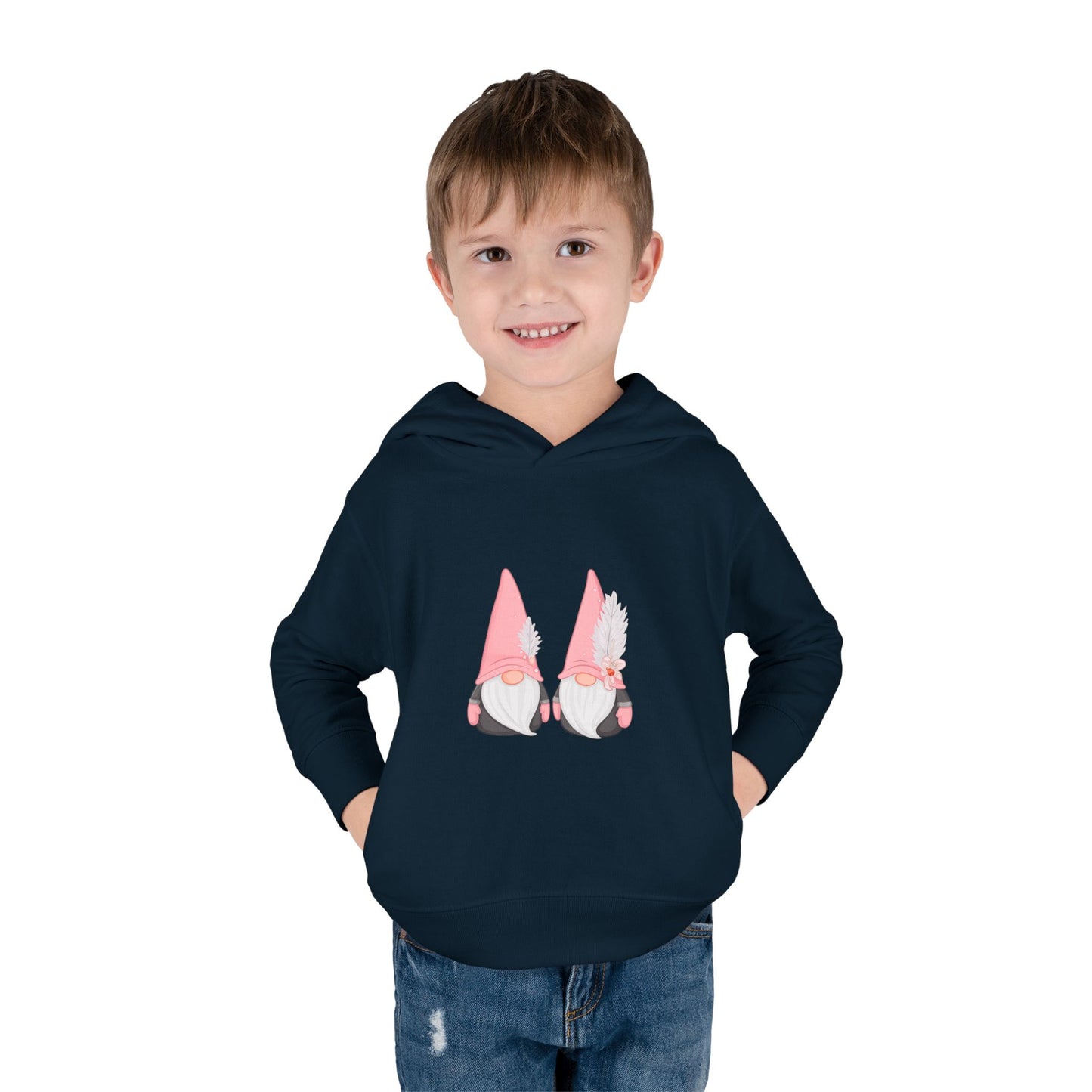 Toddler Hoodie ~ Warm Wishes and Gnome Kisses