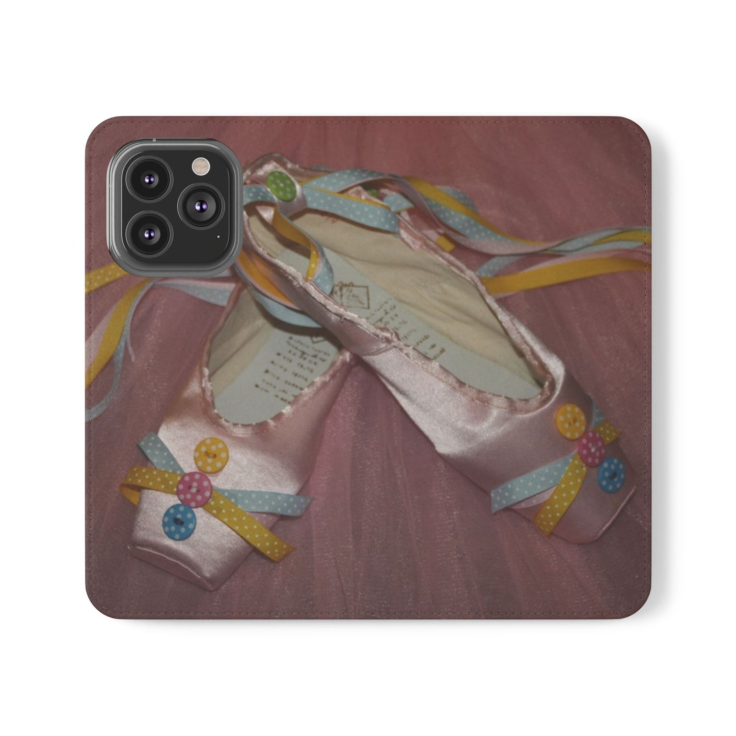 Buttons & Bows Design Flip Case