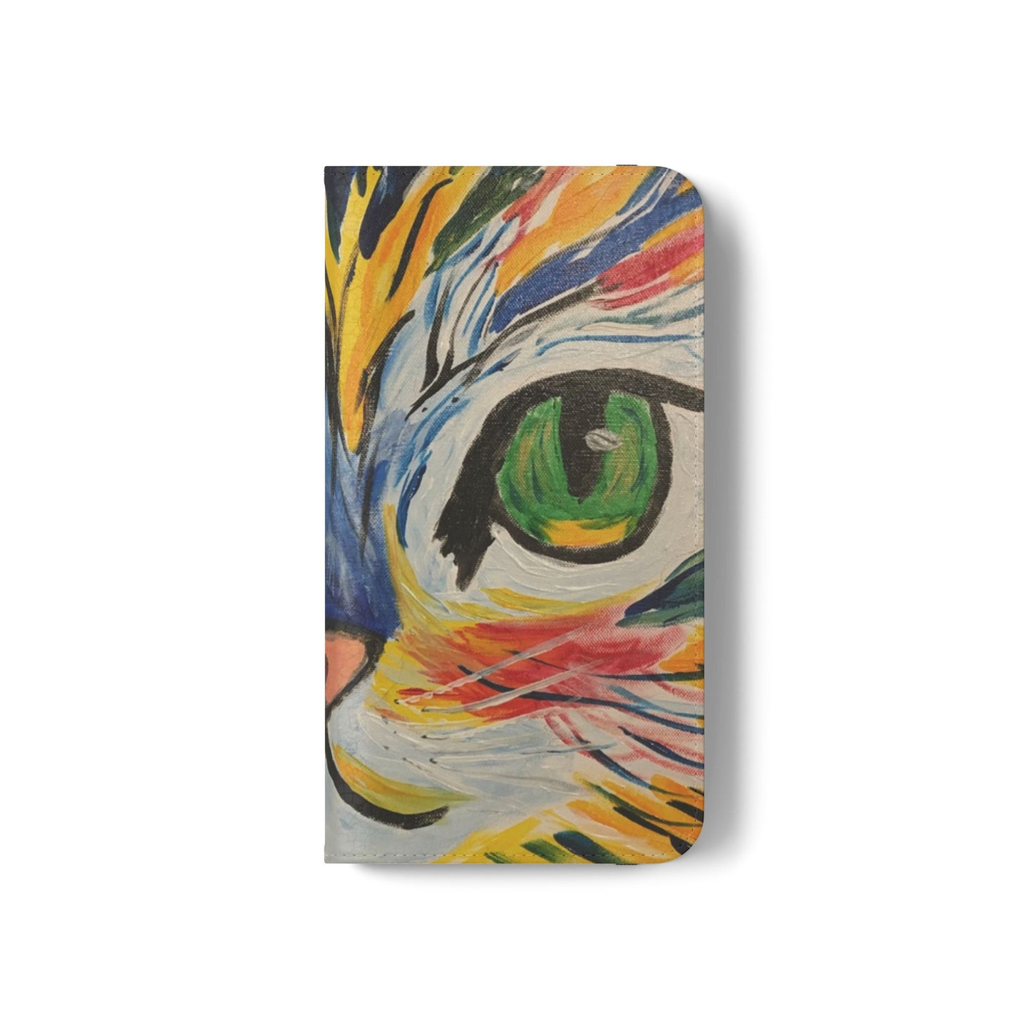 Flip Case-Hazel Eyed Cat