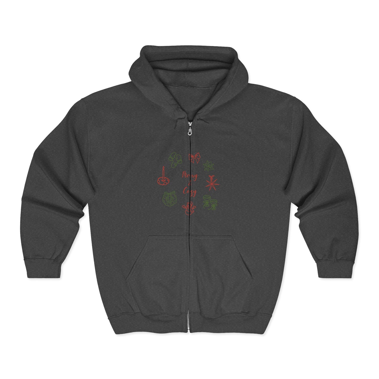 Christmas Holiday Hoodie ~ Merry & Cozy