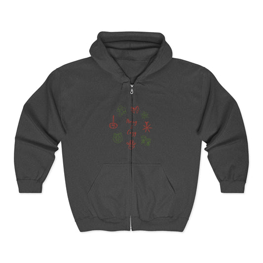 Christmas Holiday Hoodie ~ Merry & Cozy