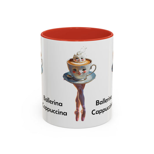 Ballerina Cappuccina Accent Coffee Mug