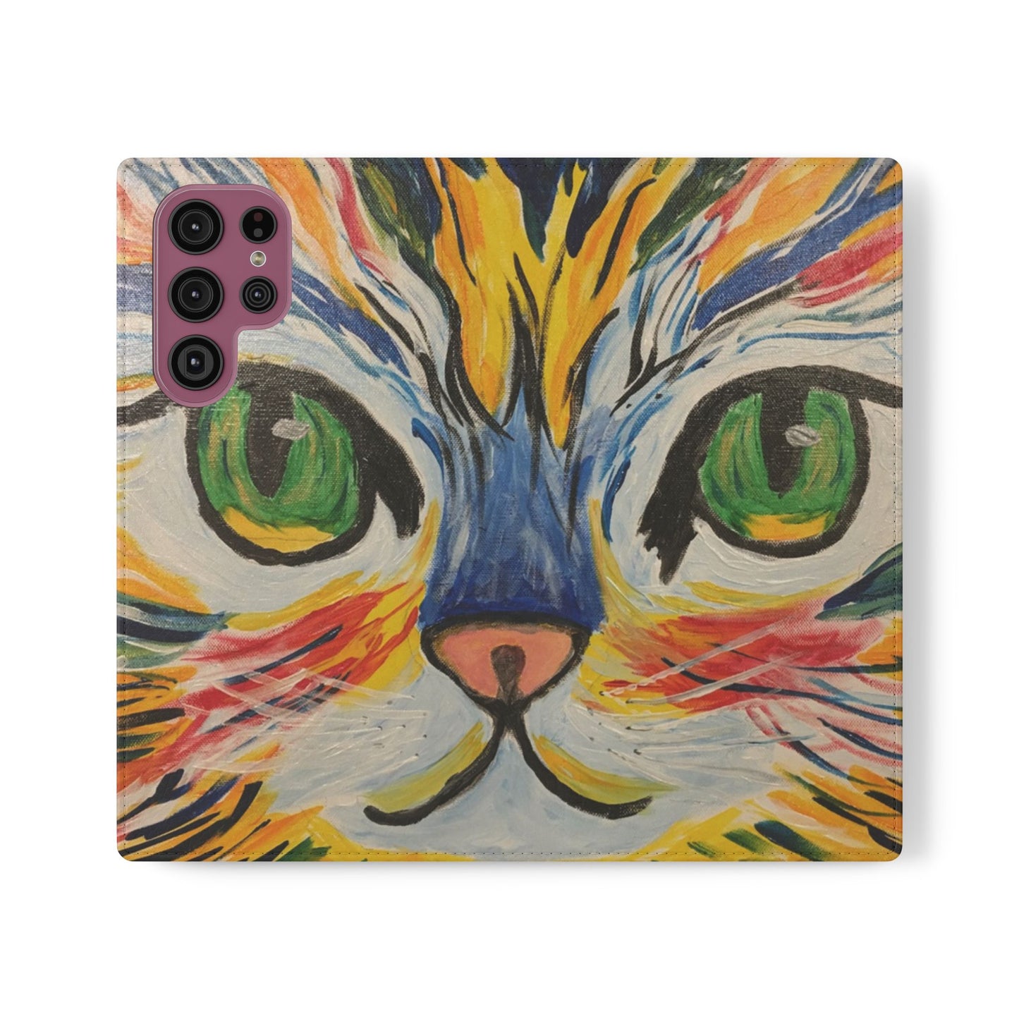 Flip Case-Hazel Eyed Cat