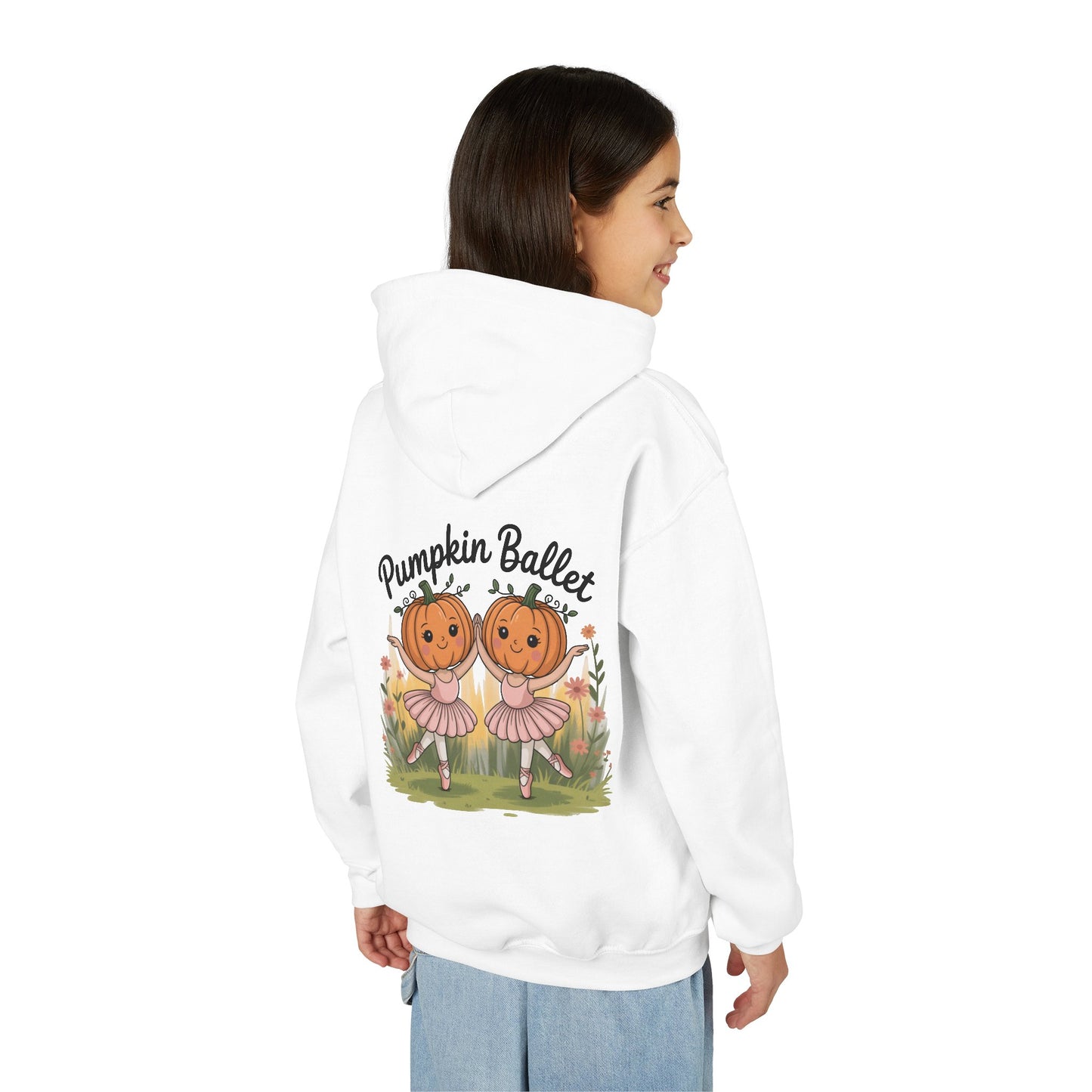 Girl's Pumpkin Ballet Hoodie