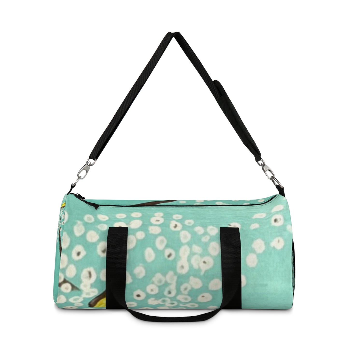 Duffel Bag-White Dandelions