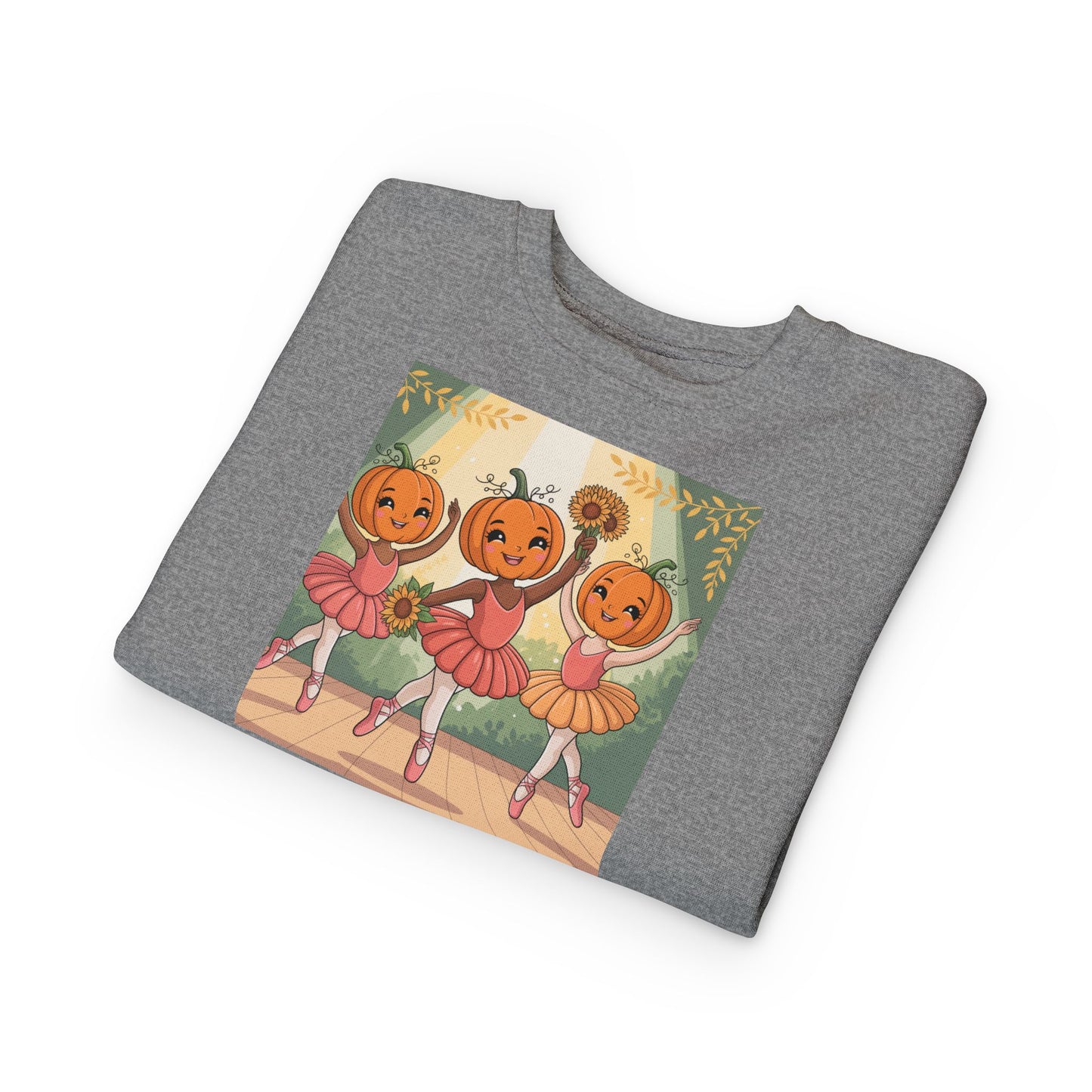 Pumpkin Ballet Toddler Sweatshirt