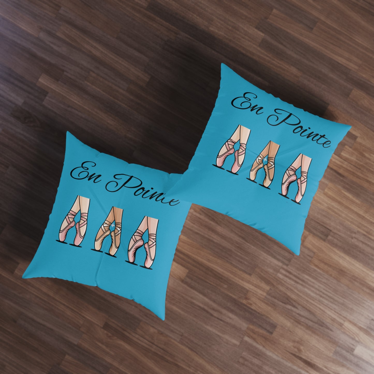 Tufted Floor Pillow~En Pointe
