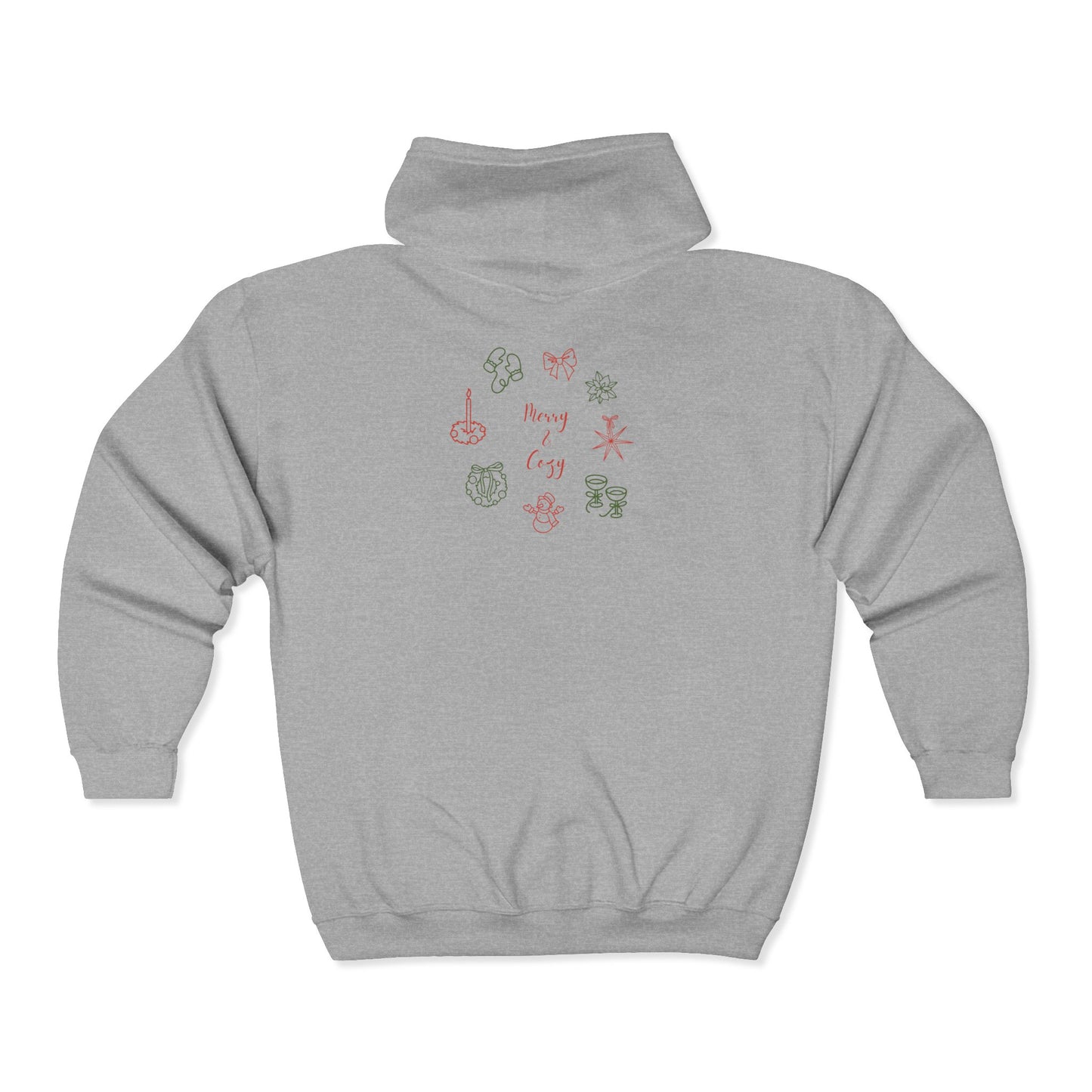 Christmas Holiday Hoodie ~ Merry & Cozy