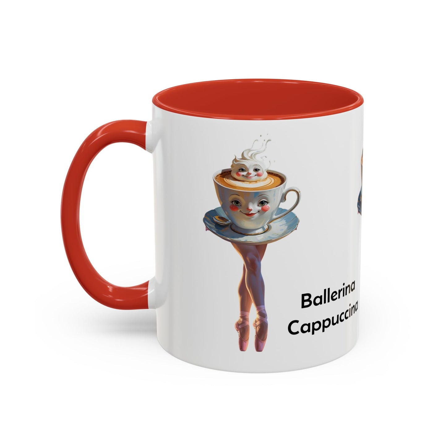 Ballerina Cappuccina Accent Coffee Mug