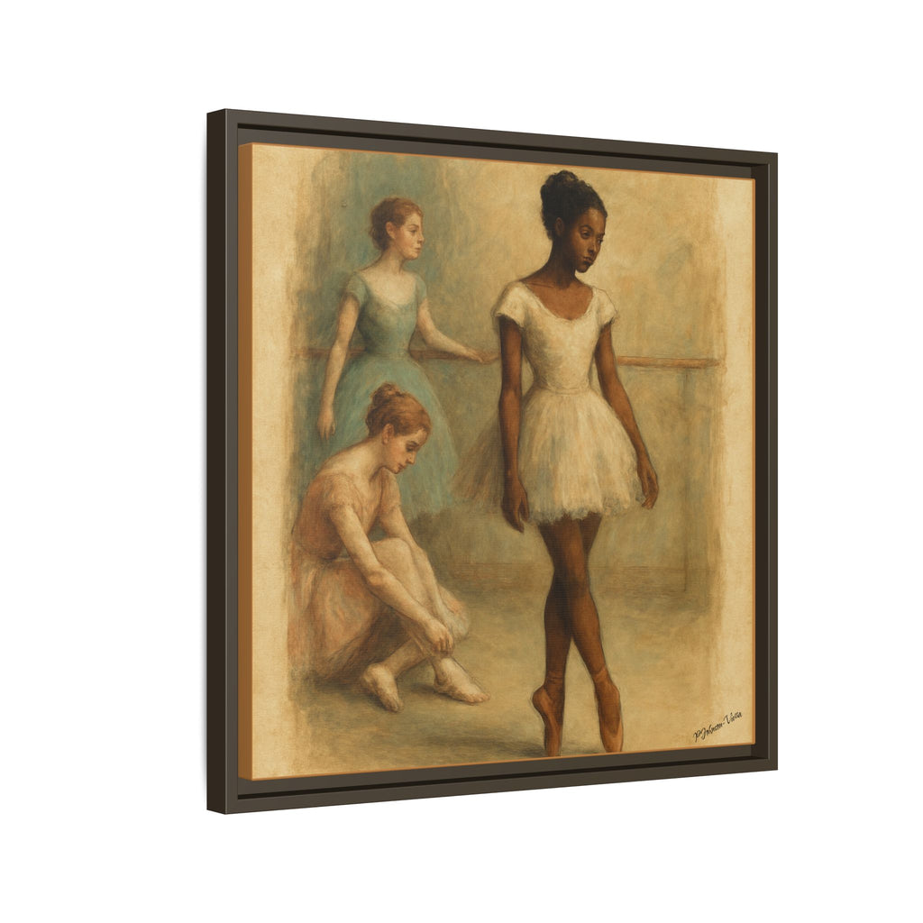 Framed Canvas Print~The Soloist