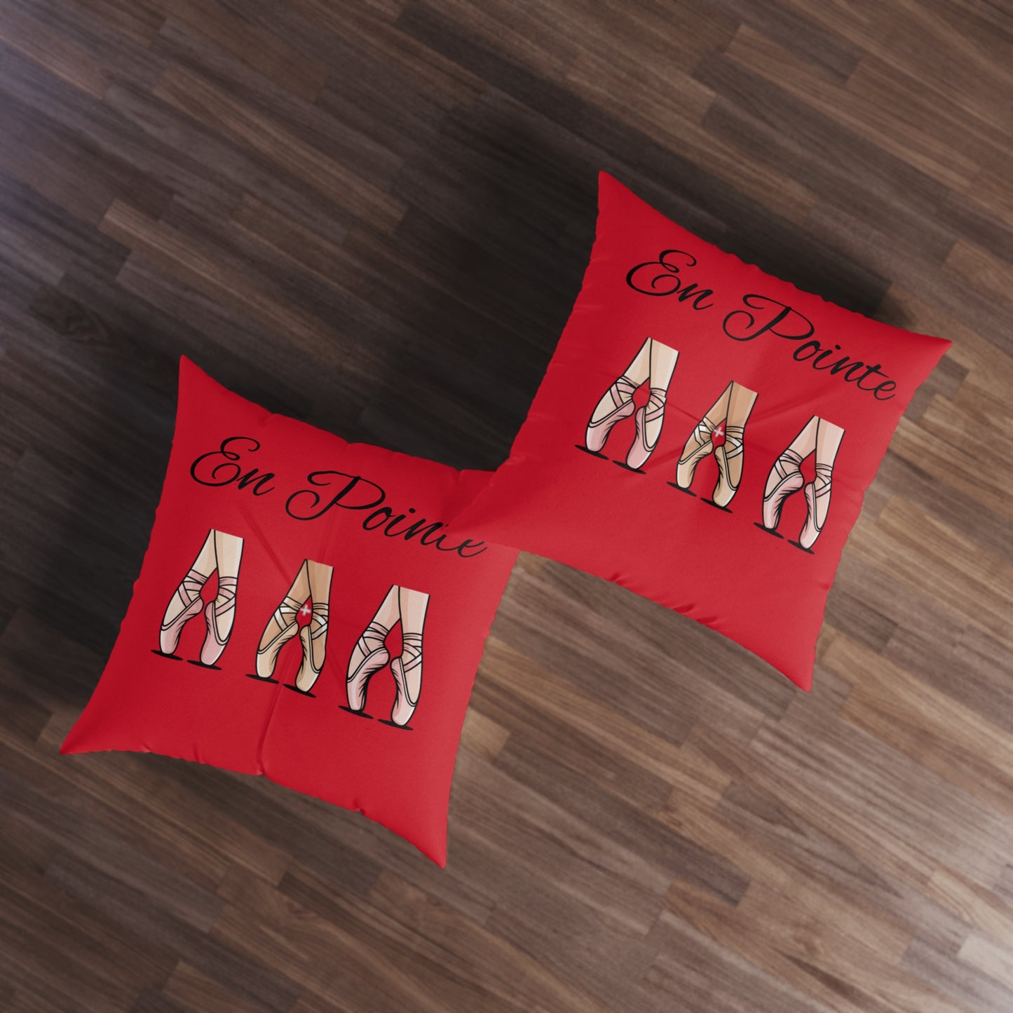 Tufted Floor Pillow~En Pointe