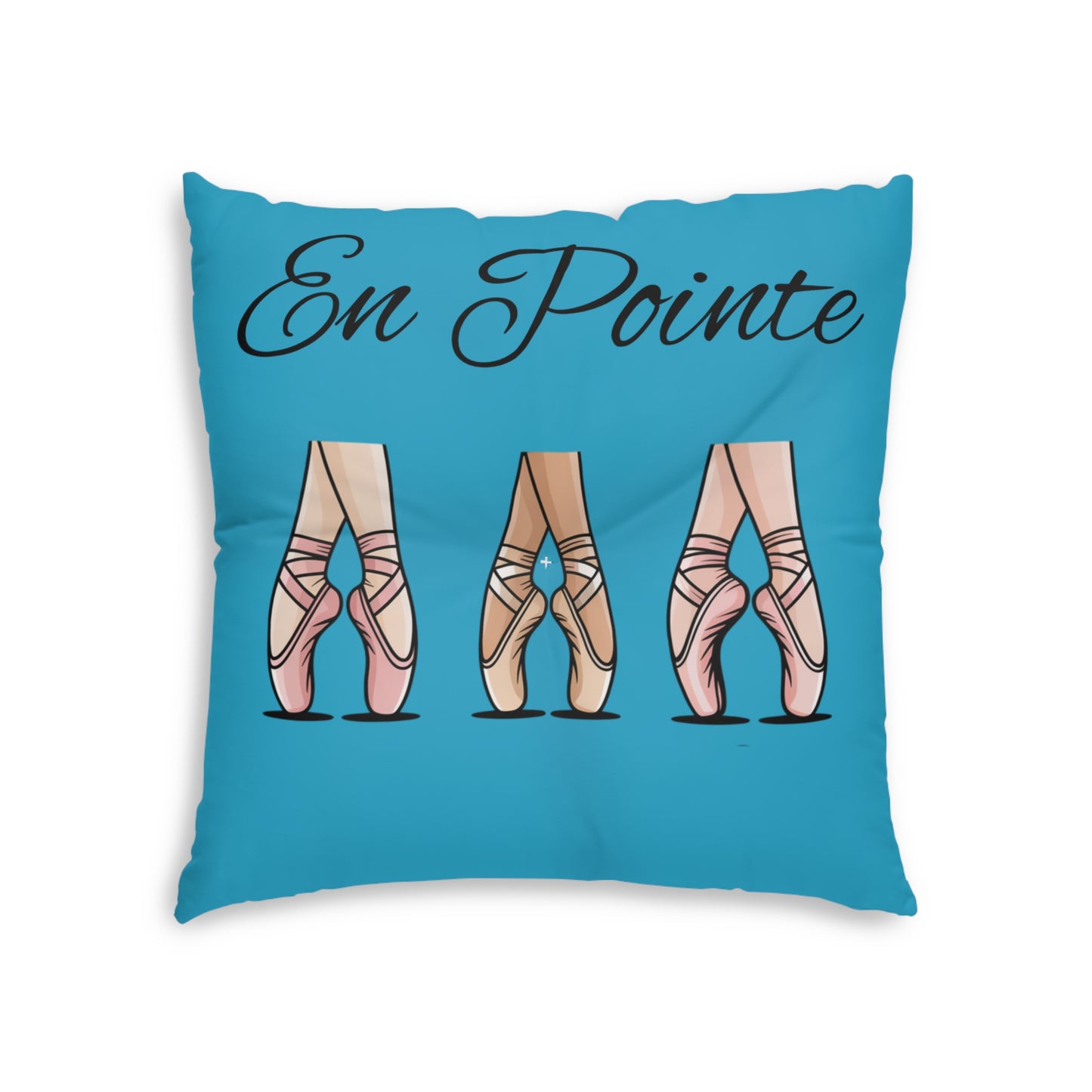 Tufted Floor Pillow~En Pointe