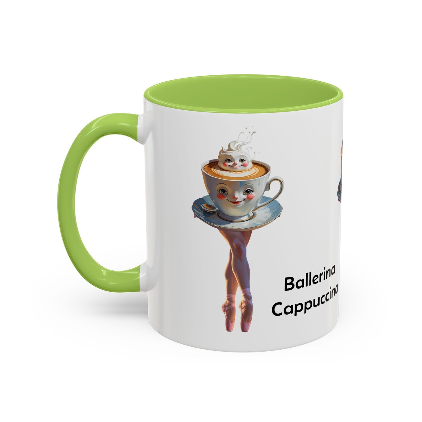 Ballerina Cappuccina Accent Coffee Mug