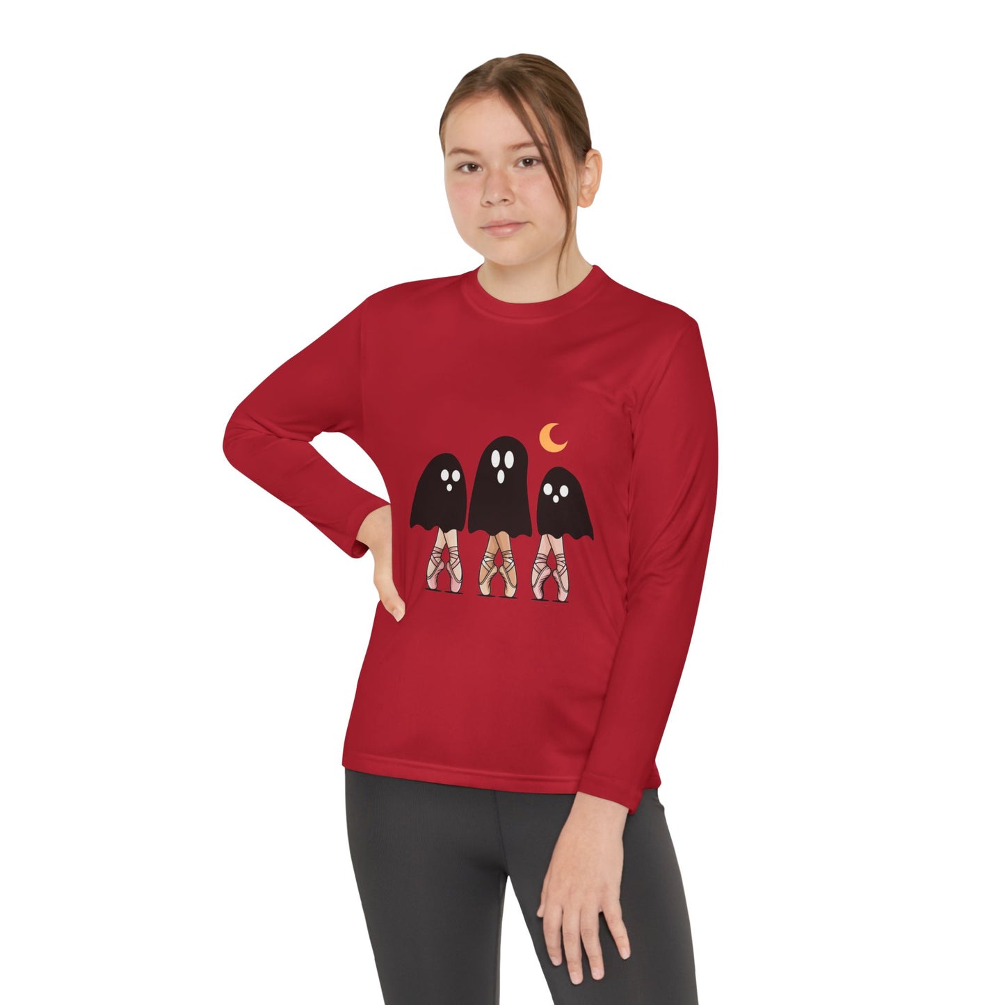 Youth Long Sleeve Tee - Ghost Ballet Design