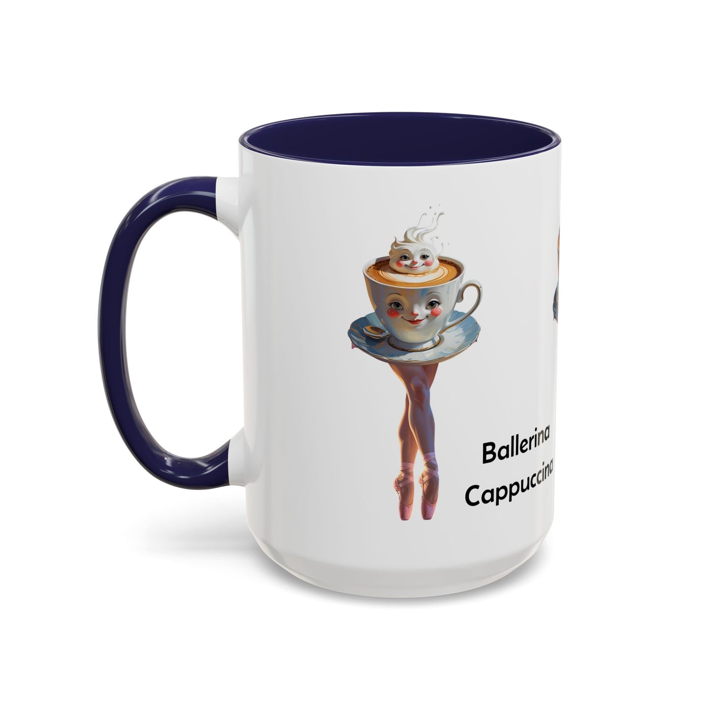 Ballerina Cappuccina Accent Coffee Mug