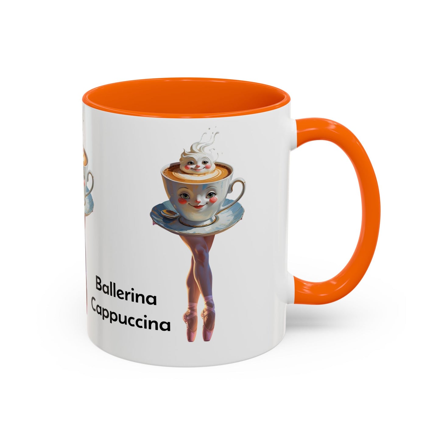 Ballerina Cappuccina Accent Coffee Mug
