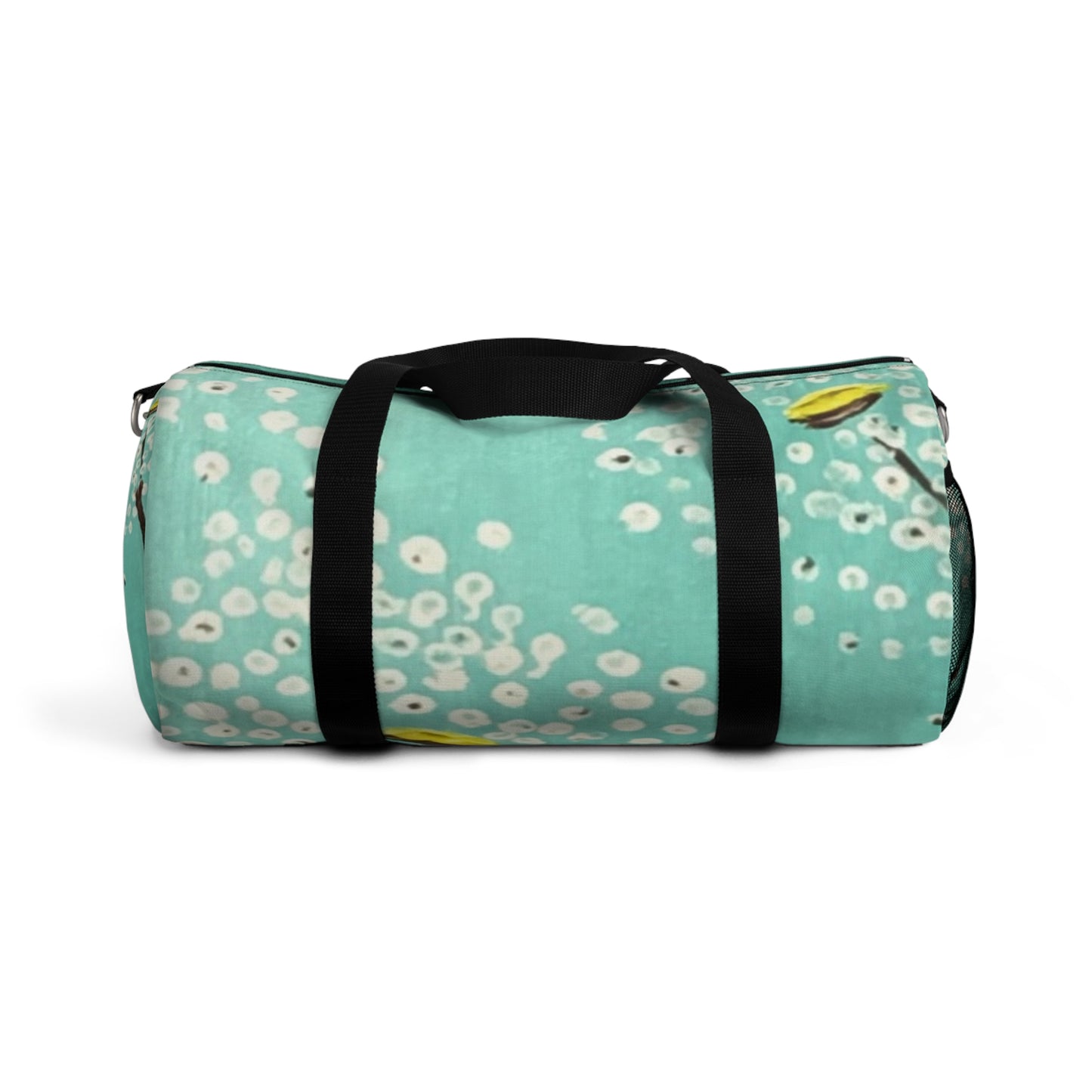 Duffle Bag~White Dandelions