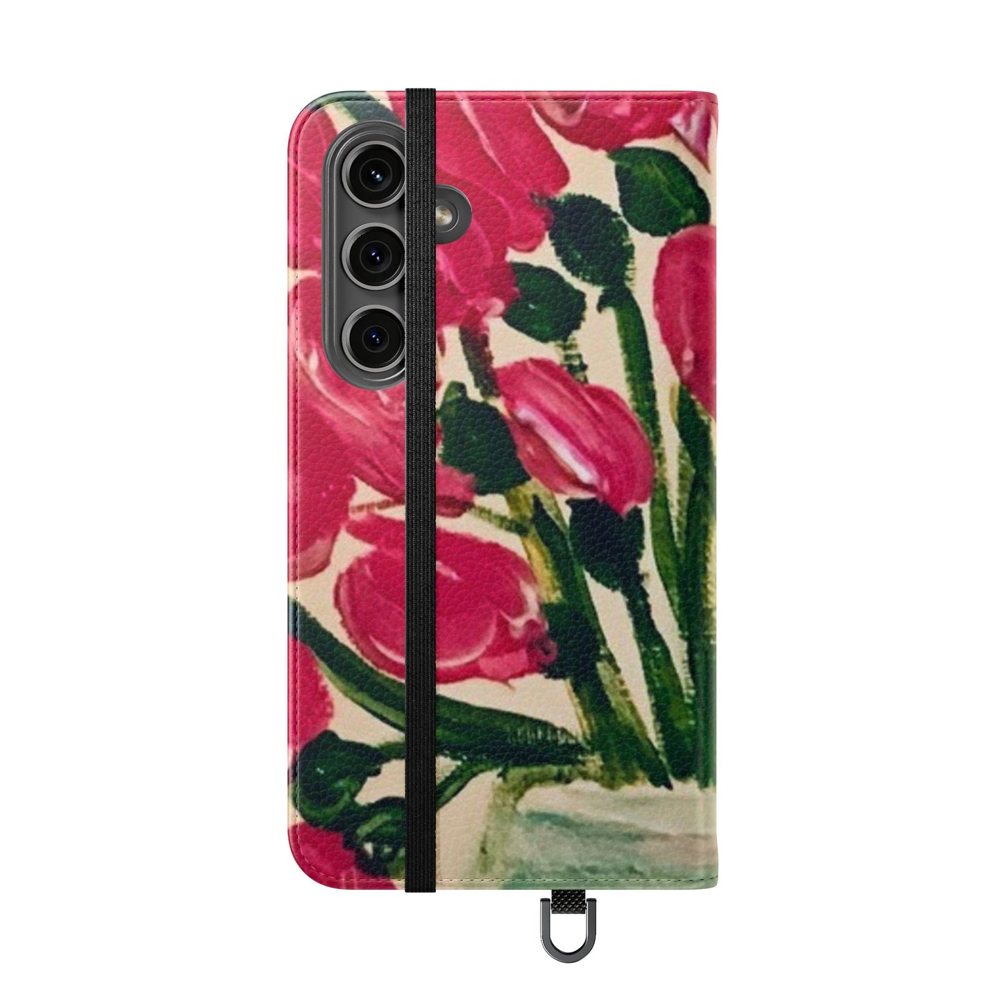 Flip Case-Pink Tulips