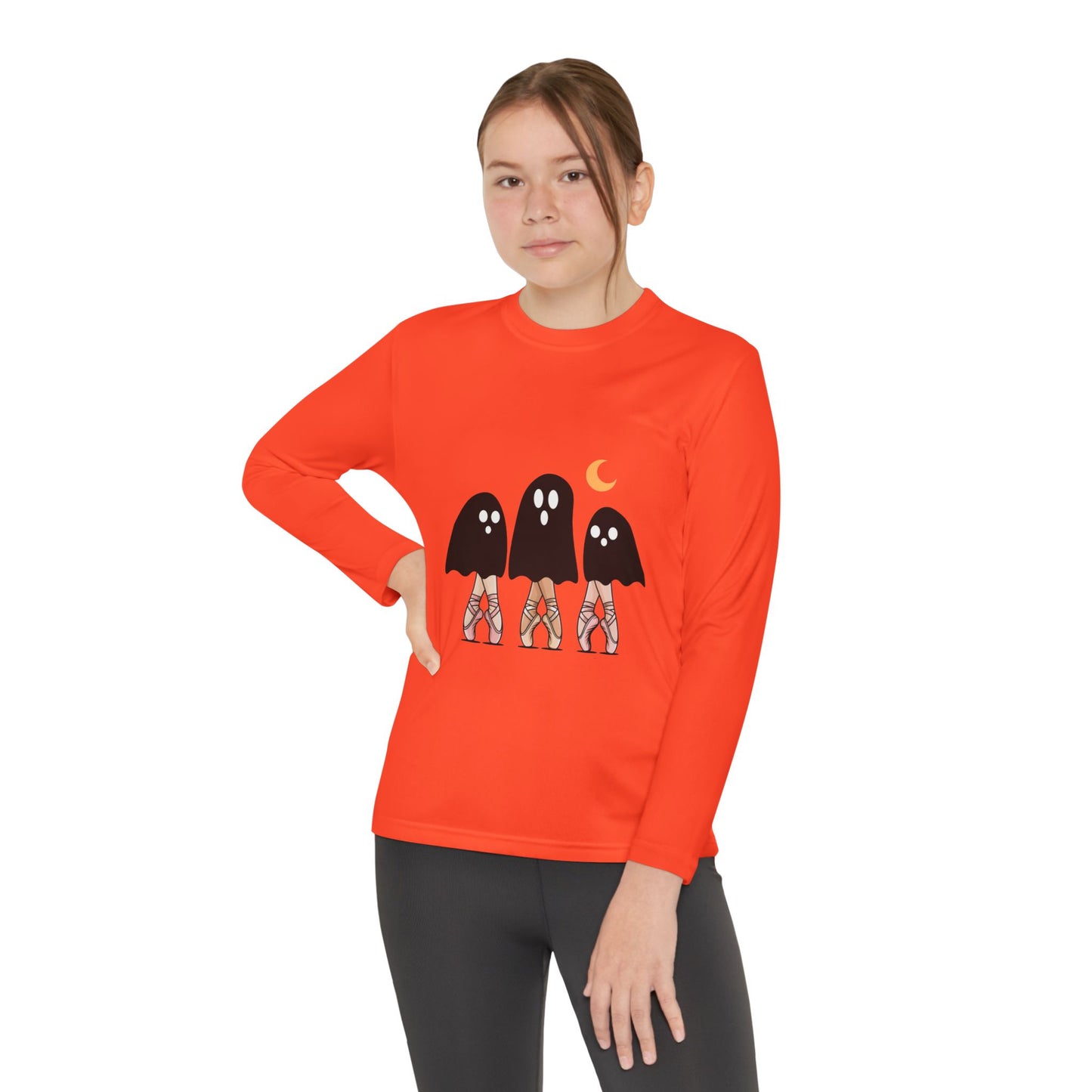 Youth Long Sleeve Tee - Ghost Ballet Design