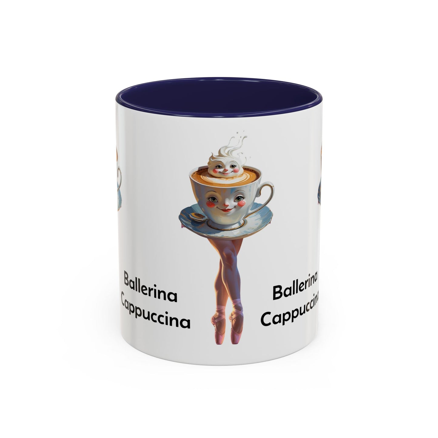 Ballerina Cappuccina Accent Coffee Mug
