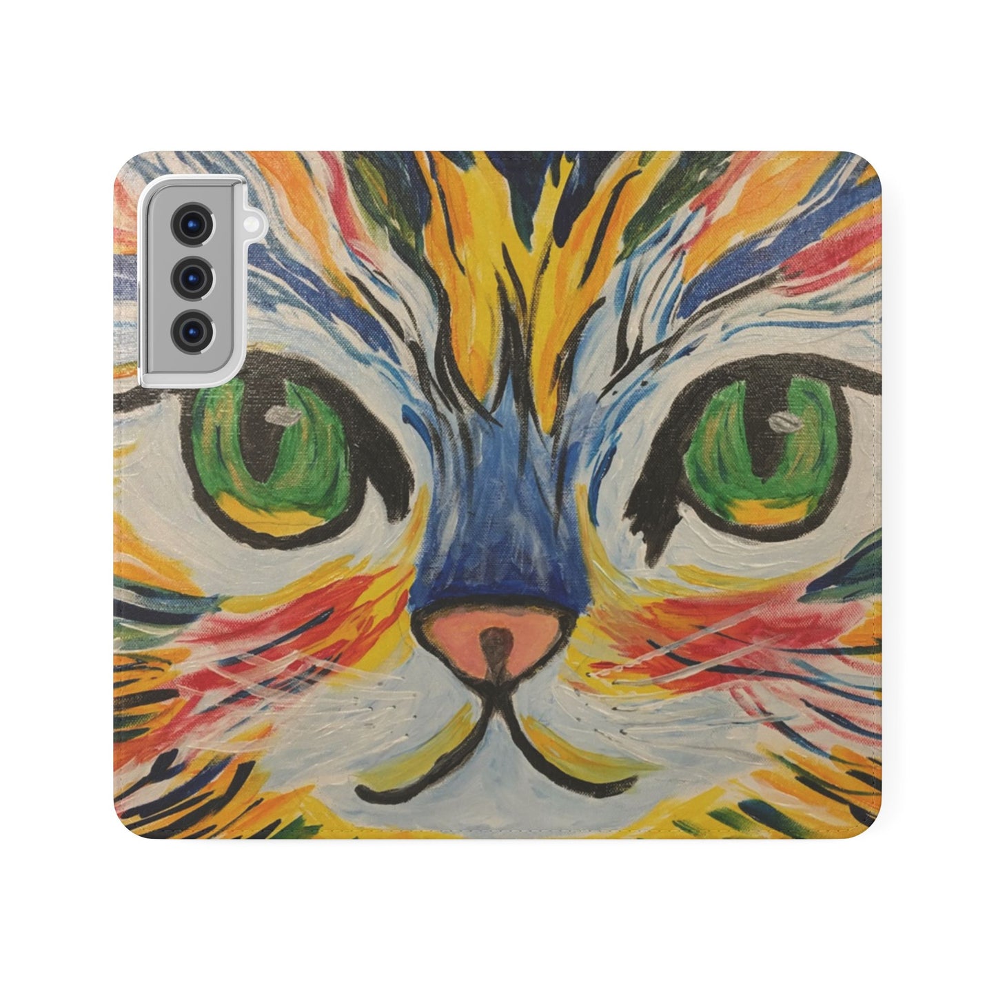 Flip Case-Hazel Eyed Cat