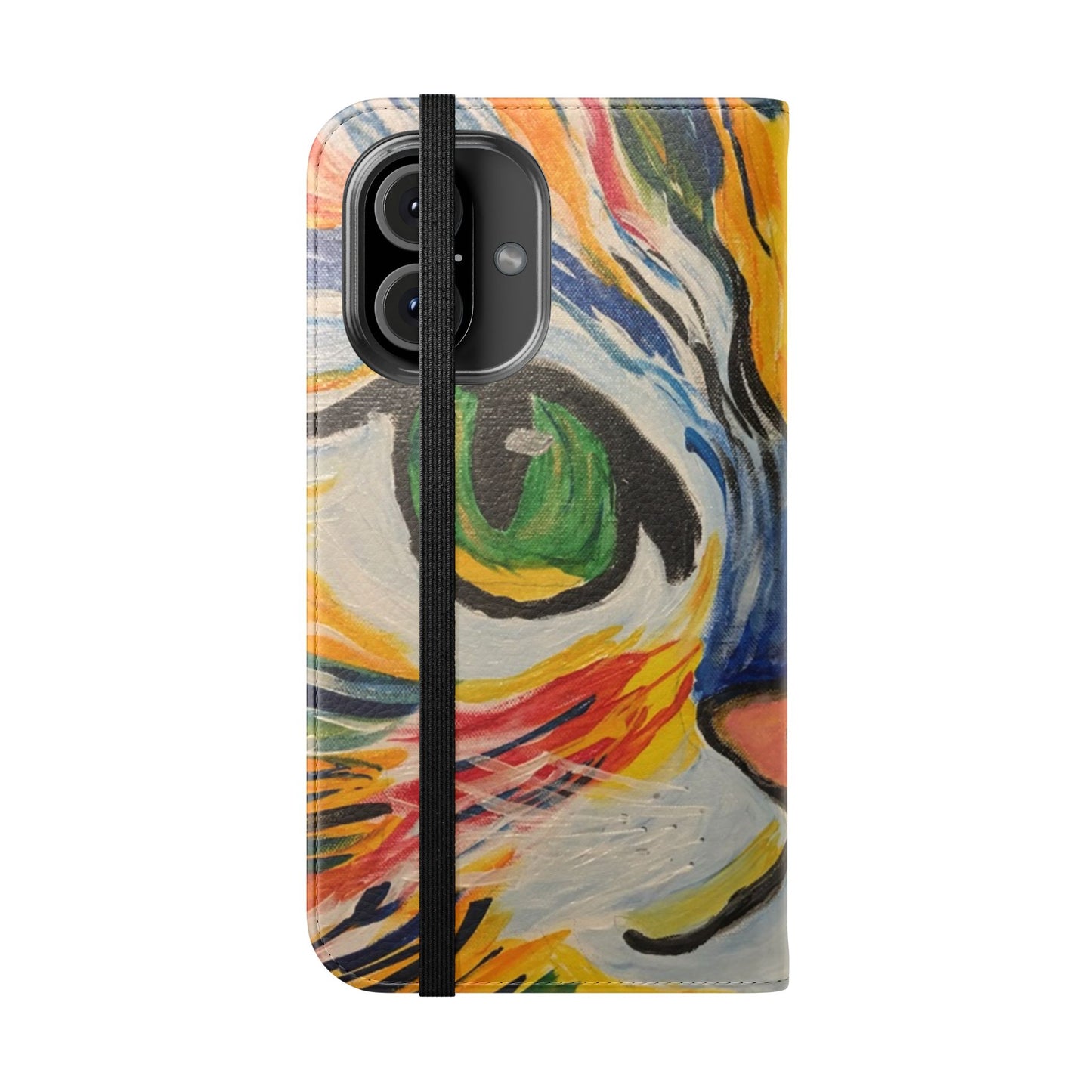 Flip Case-Hazel Eyed Cat