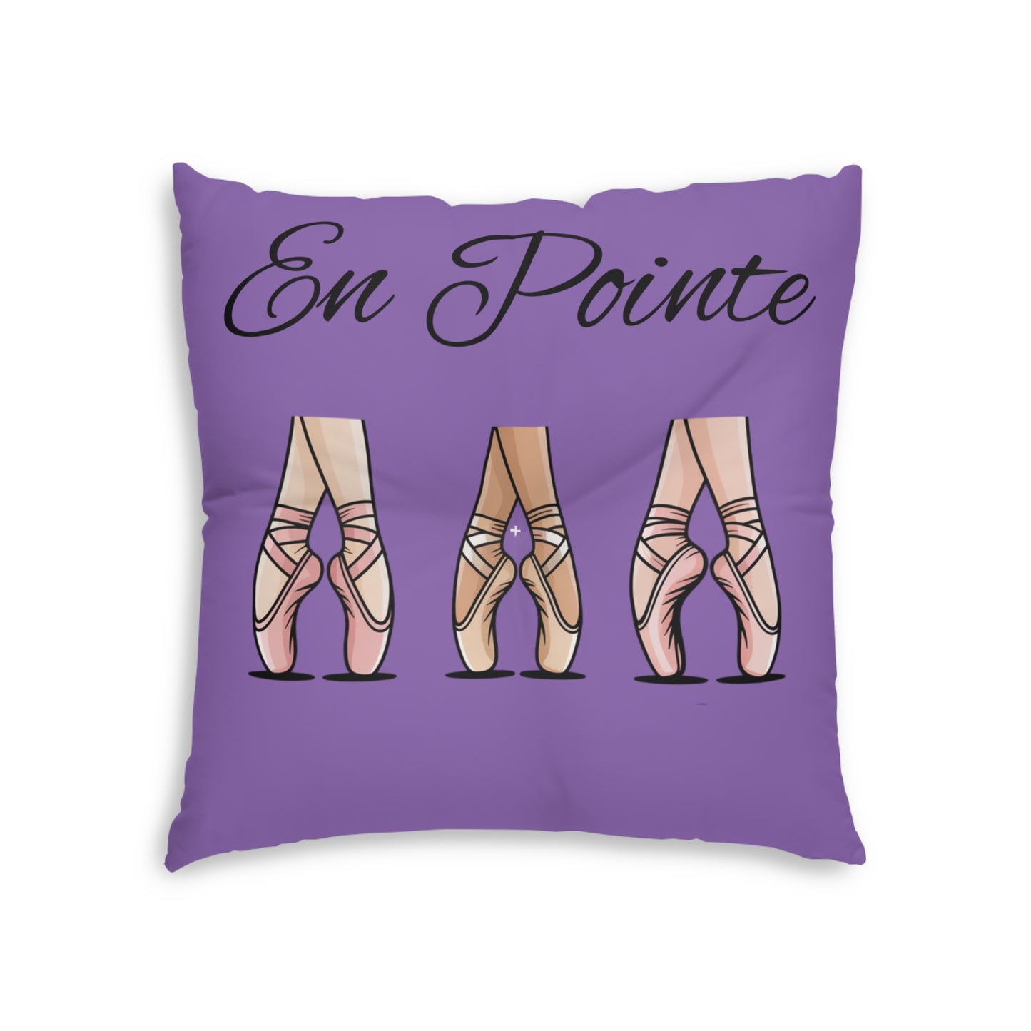 Tufted Floor Pillow~En Pointe