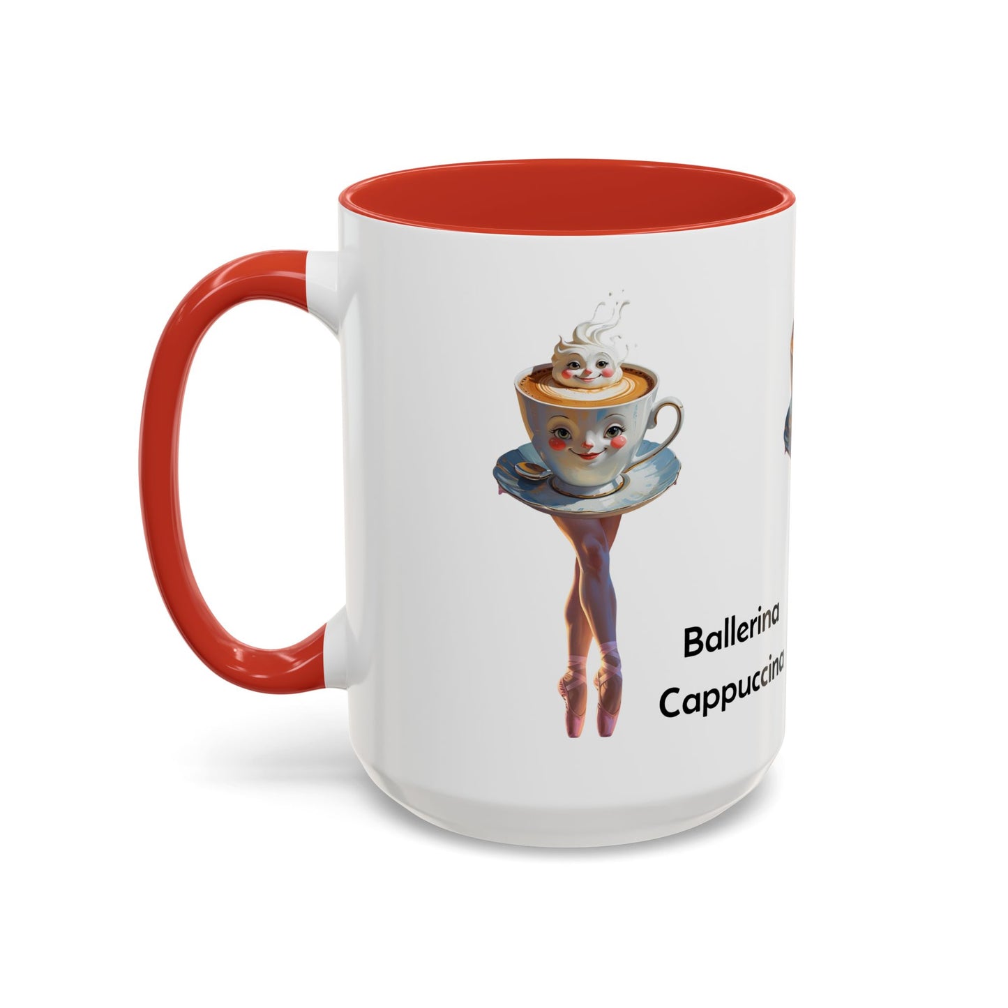 Ballerina Cappuccina Accent Coffee Mug